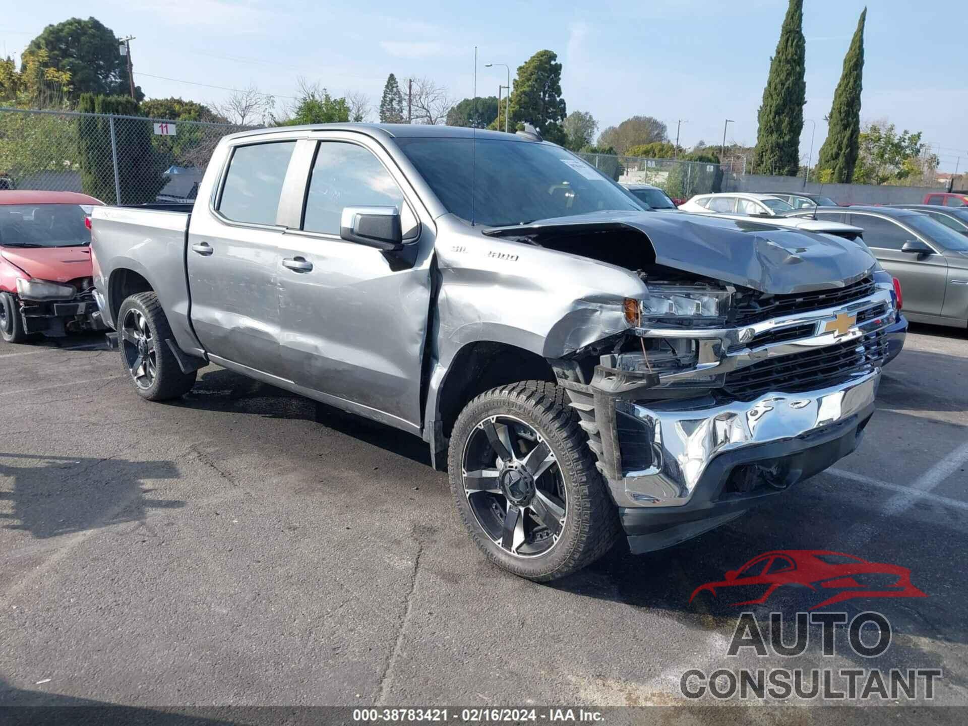 CHEVROLET SILVERADO 1500 2020 - 1GCUYDED5LZ266613