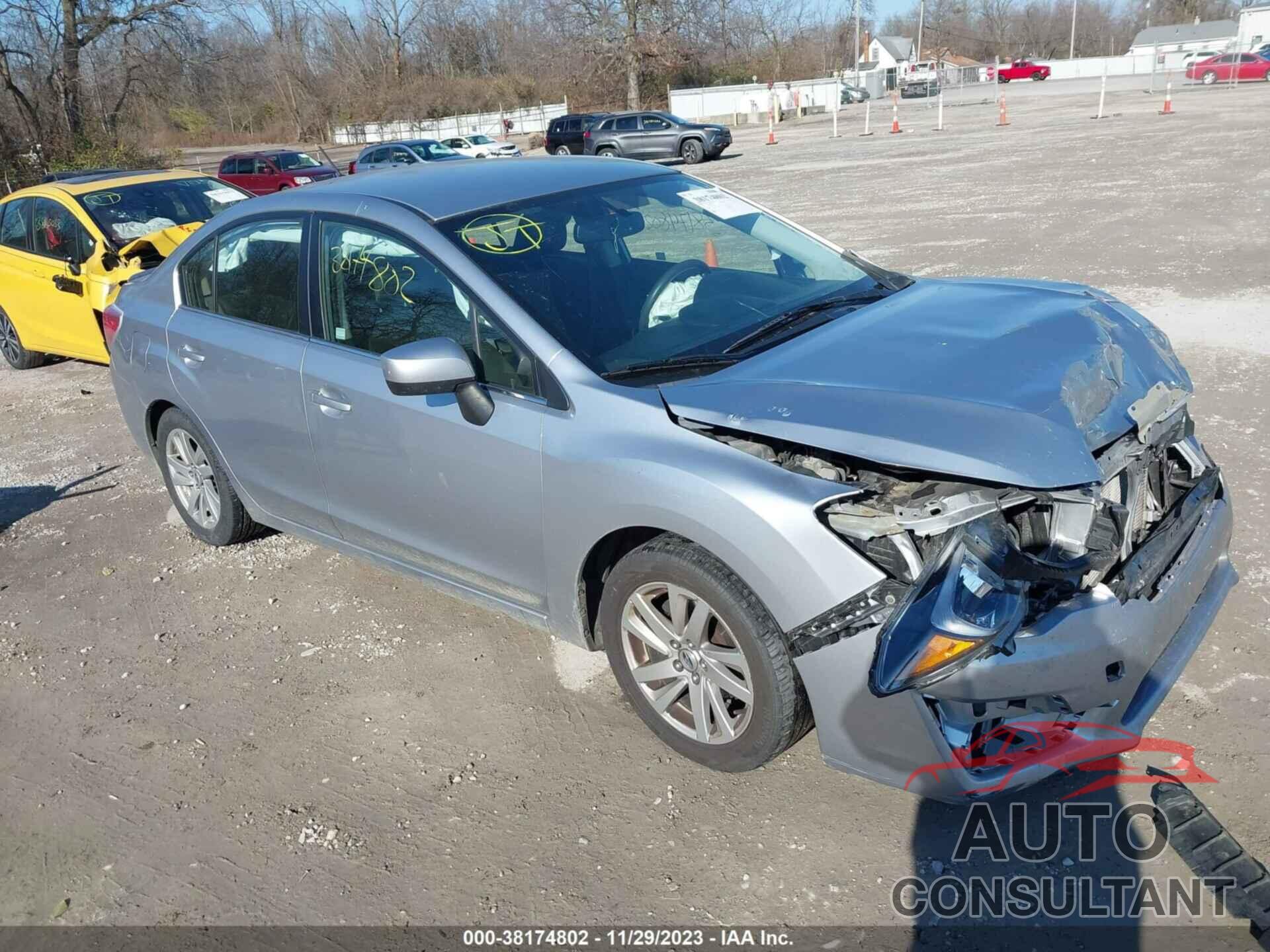 SUBARU IMPREZA 2016 - JF1GJAB65GH003965