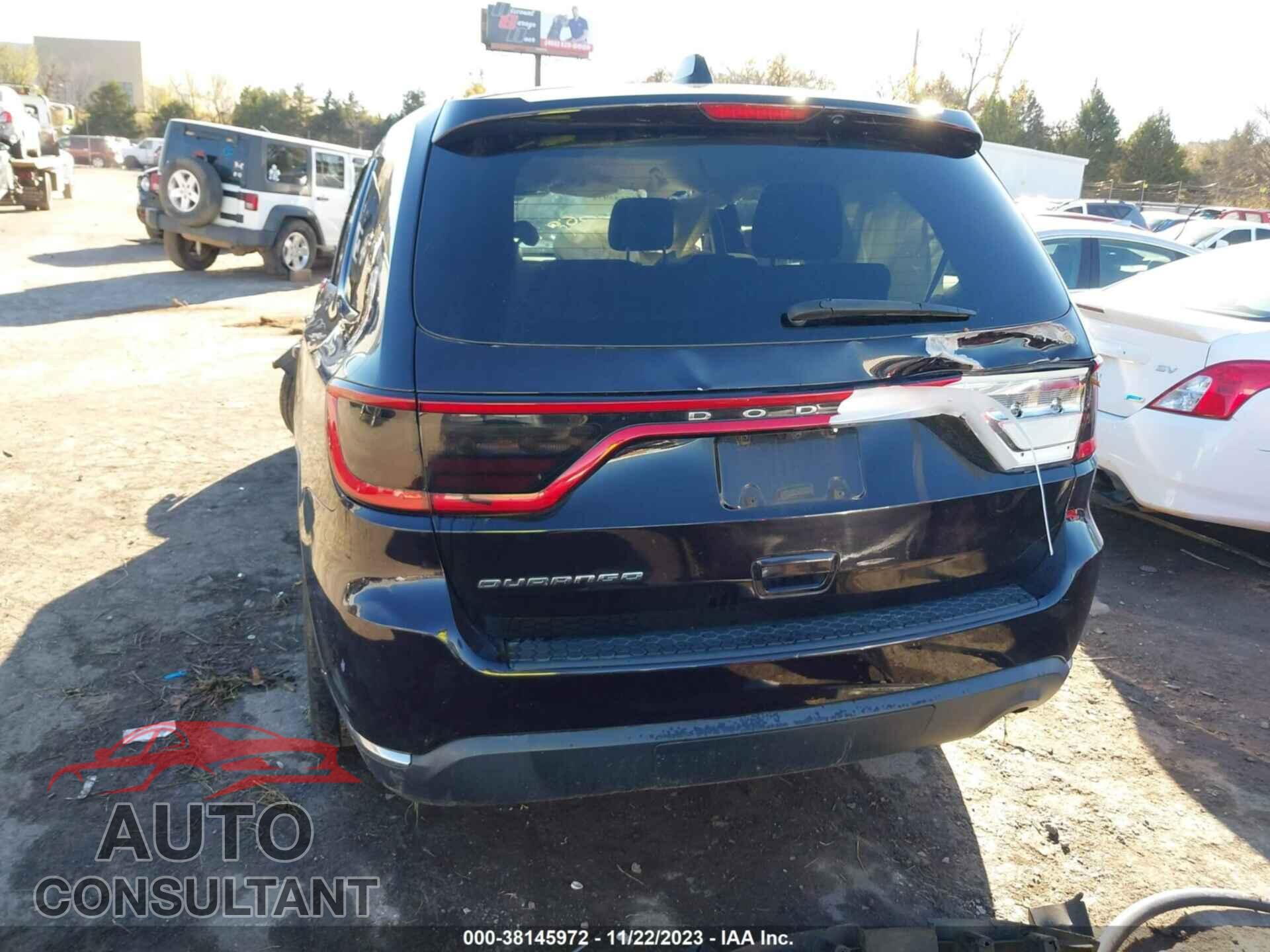 DODGE DURANGO 2019 - 1C4RDHAG2KC535158