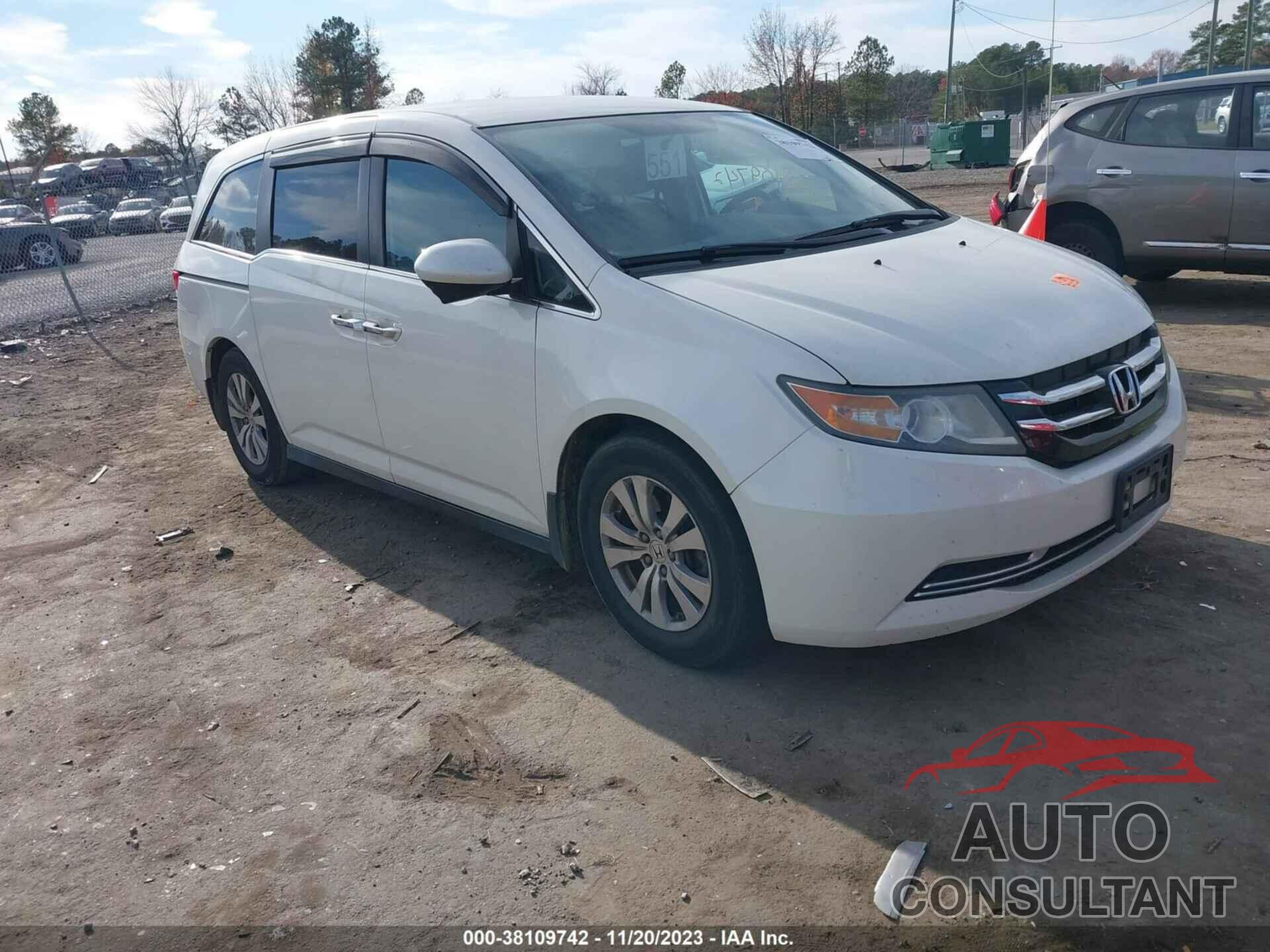 HONDA ODYSSEY 2016 - 5FNRL5H3XGB037028