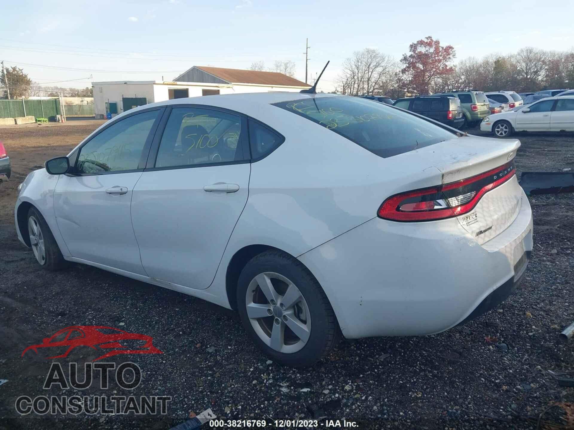 DODGE DART 2016 - 1C3CDFBB3GD564574