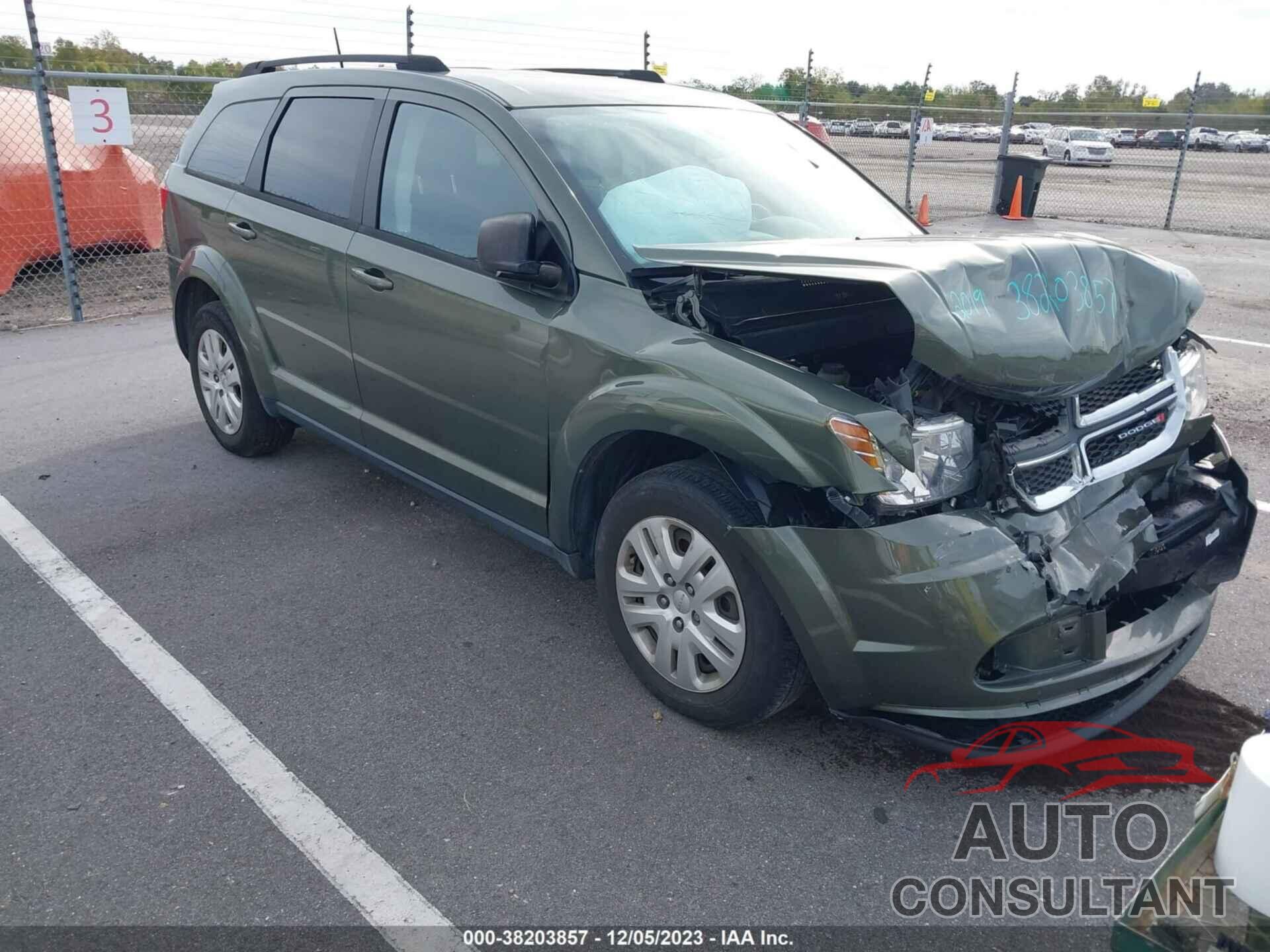 DODGE JOURNEY 2019 - 3C4PDCAB0KT862564