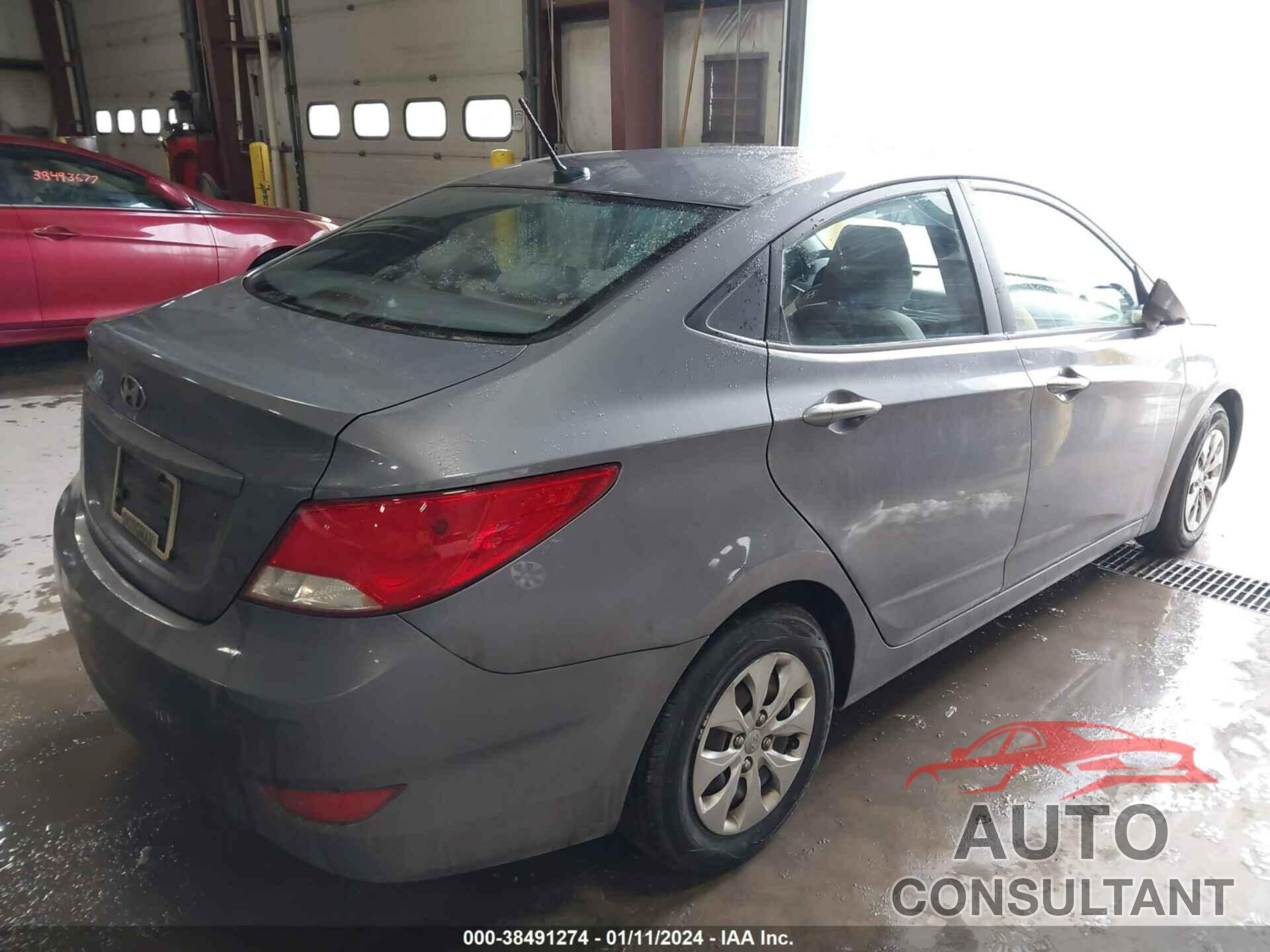 HYUNDAI ACCENT 2016 - KMHCT4AE9GU073582