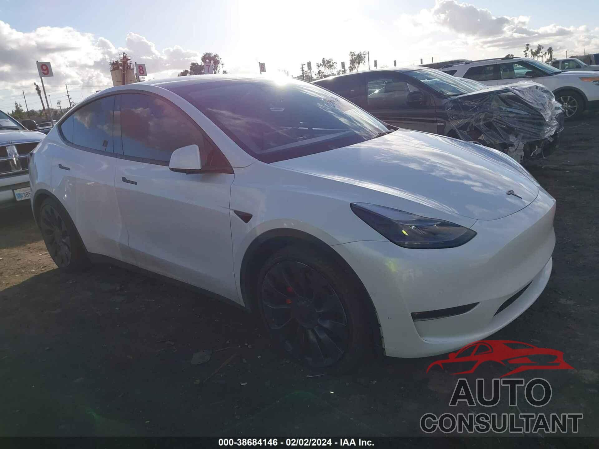 TESLA MODEL Y 2022 - 7SAYGDEF7NF560094