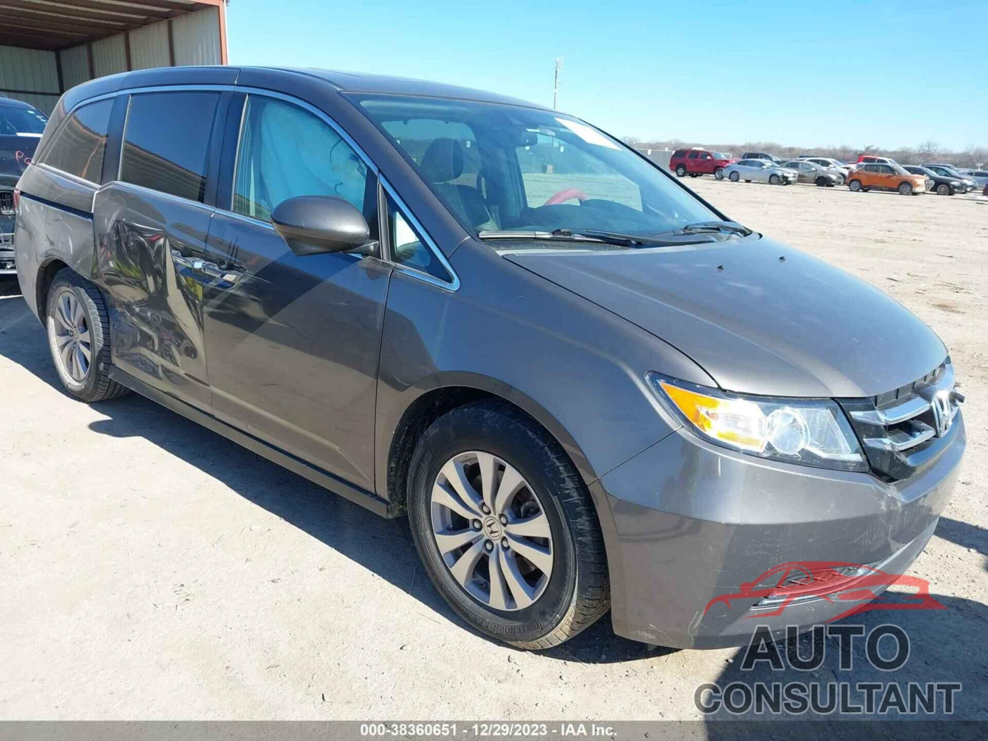 HONDA ODYSSEY 2016 - 5FNRL5H61GB020788