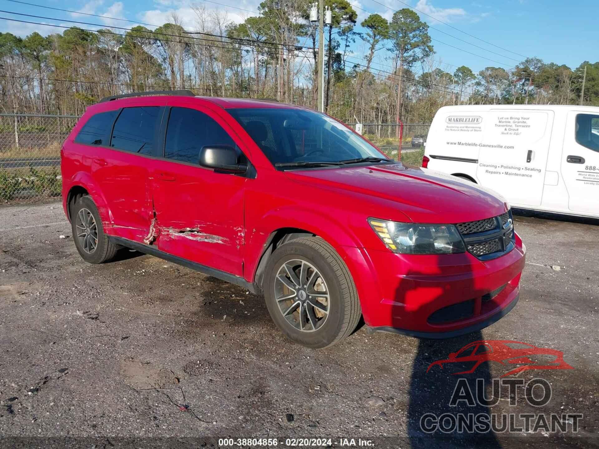 DODGE JOURNEY 2018 - 3C4PDCAB8JT529320