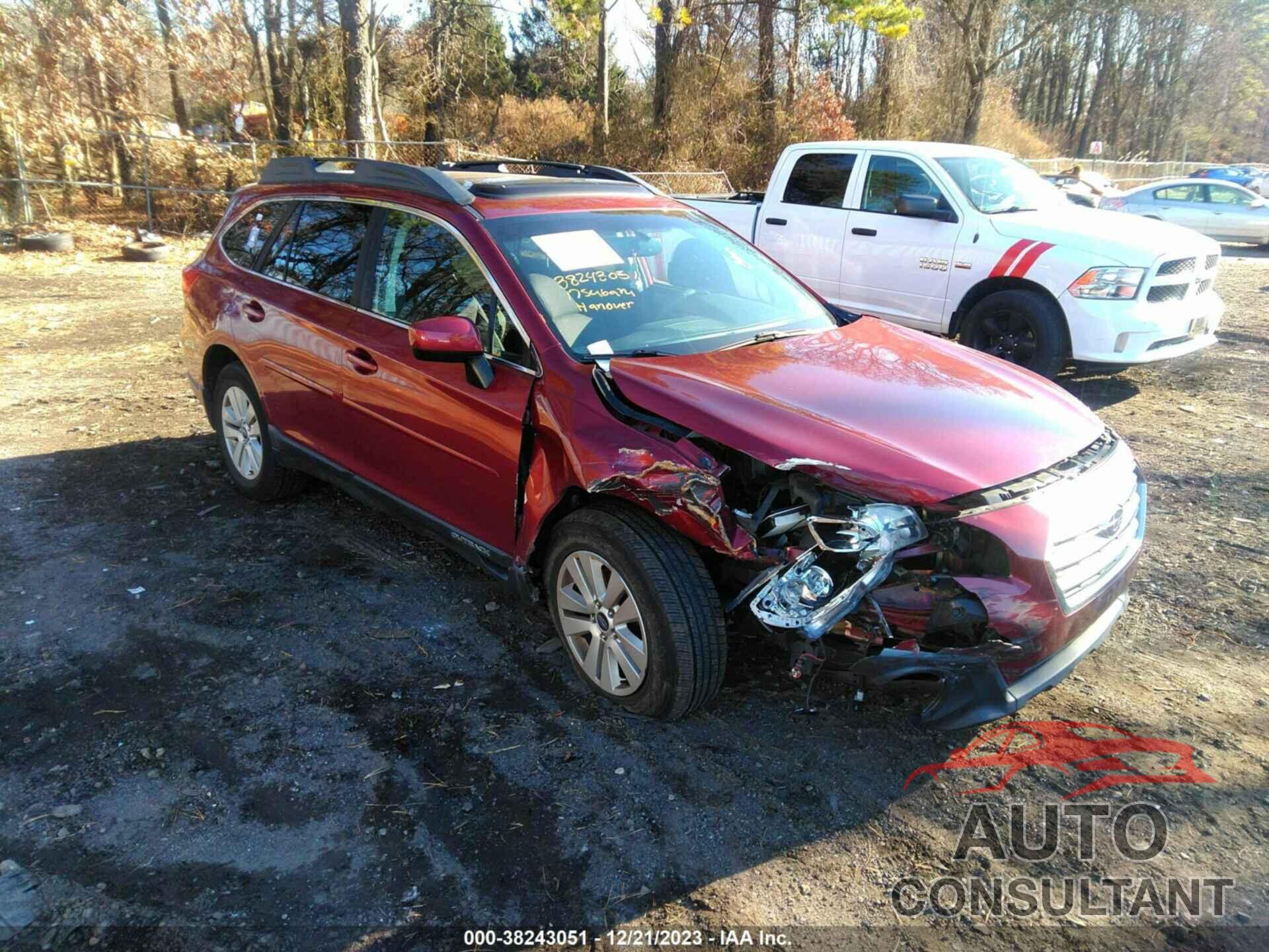 SUBARU OUTBACK 2017 - 4S4BSADC4H3420508