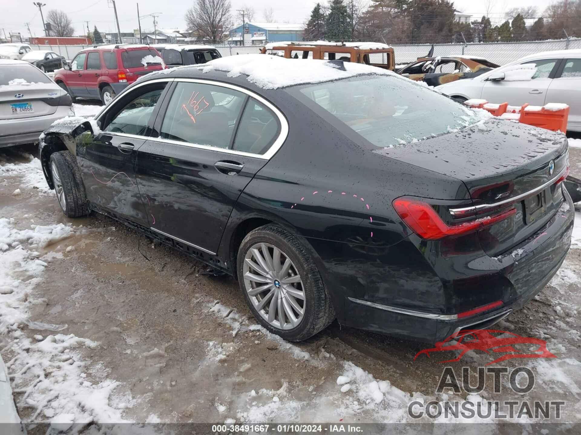 BMW 740I 2022 - WBA7T4C08NCG99229