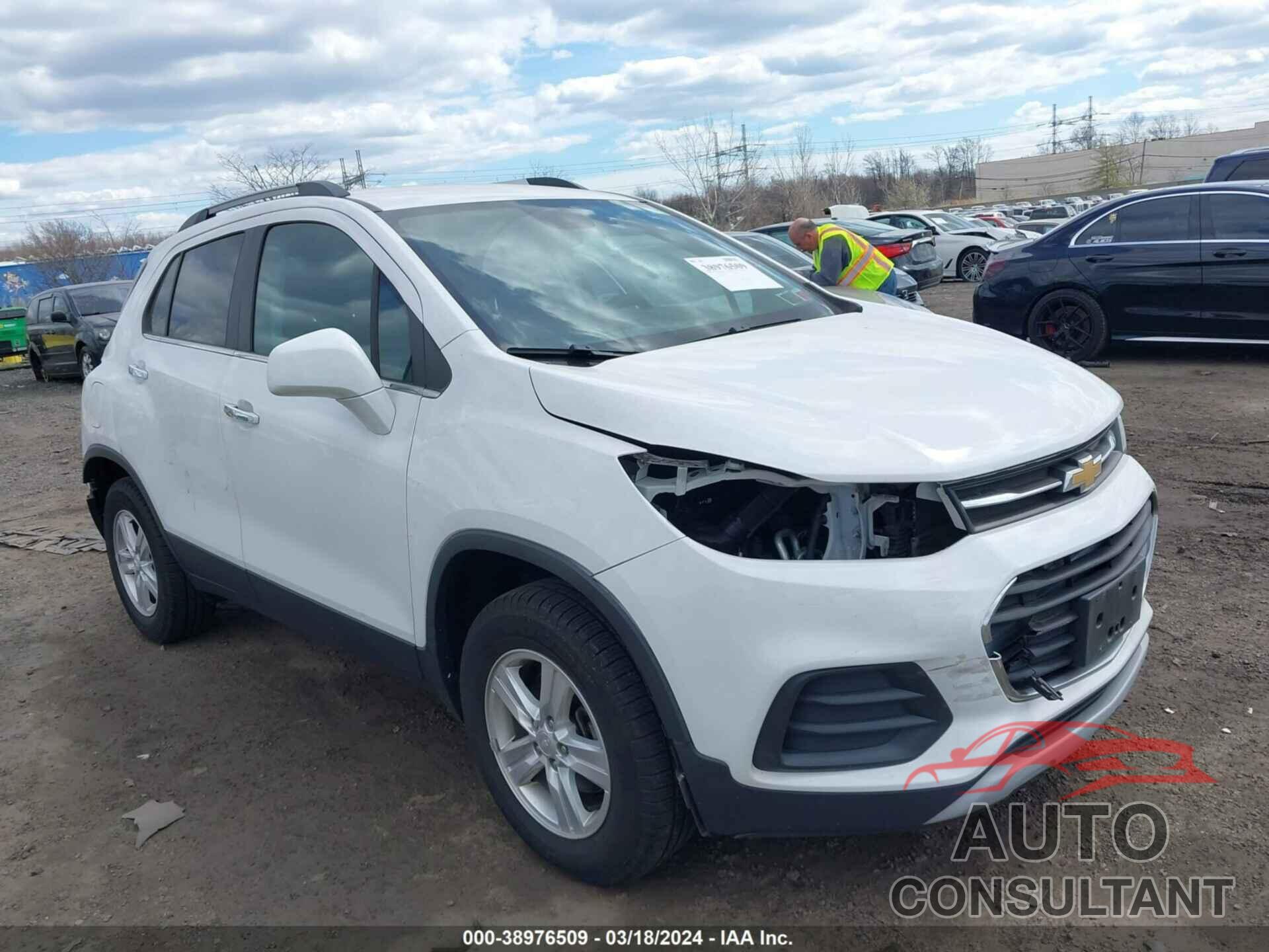 CHEVROLET TRAX 2019 - 3GNCJPSB4KL338239