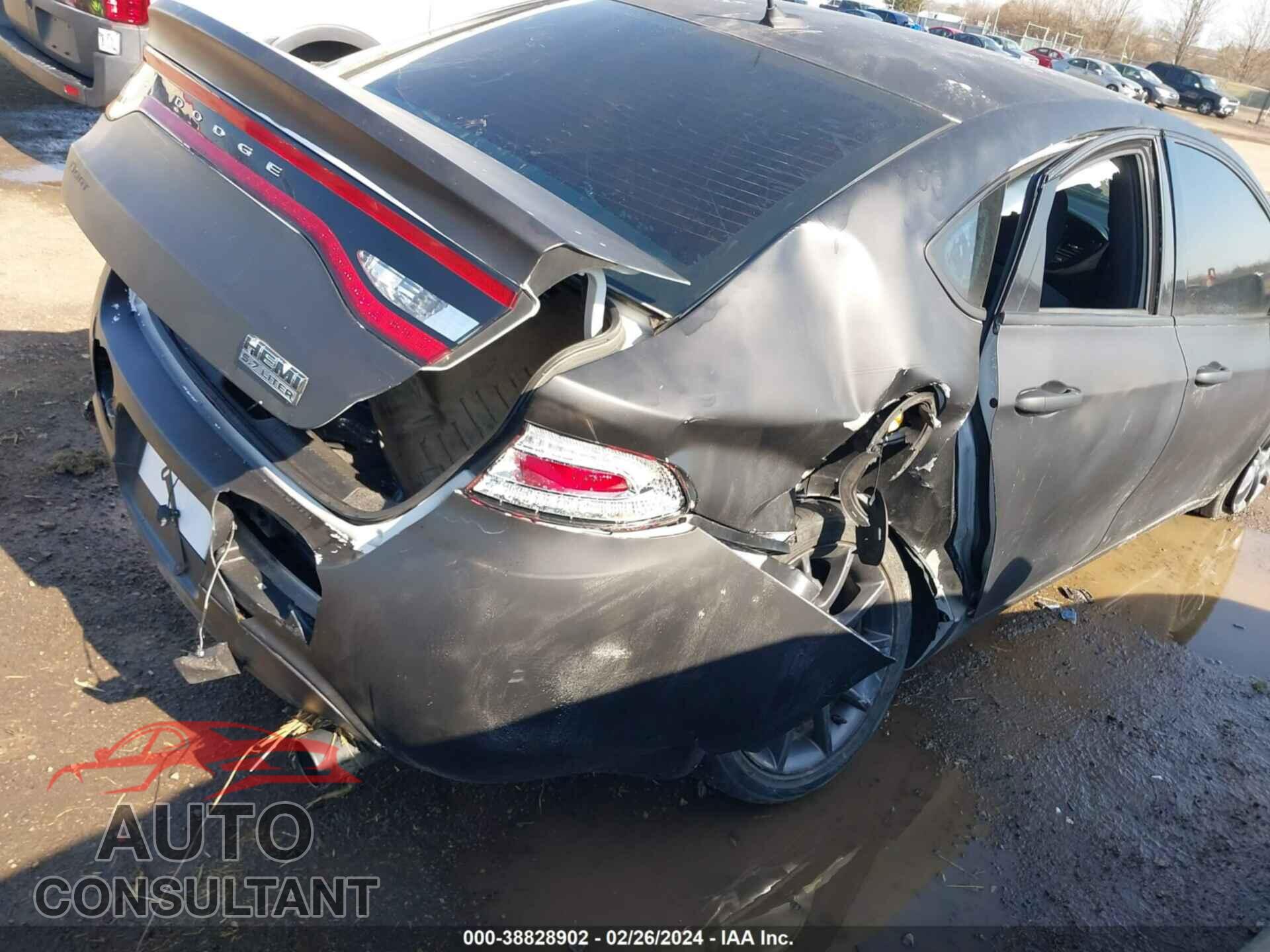 DODGE DART 2016 - 1C3CDFAA7GD606382