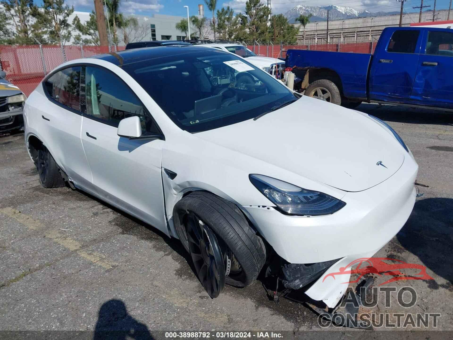 TESLA MODEL Y 2022 - 7SAYGDEE7NF449259