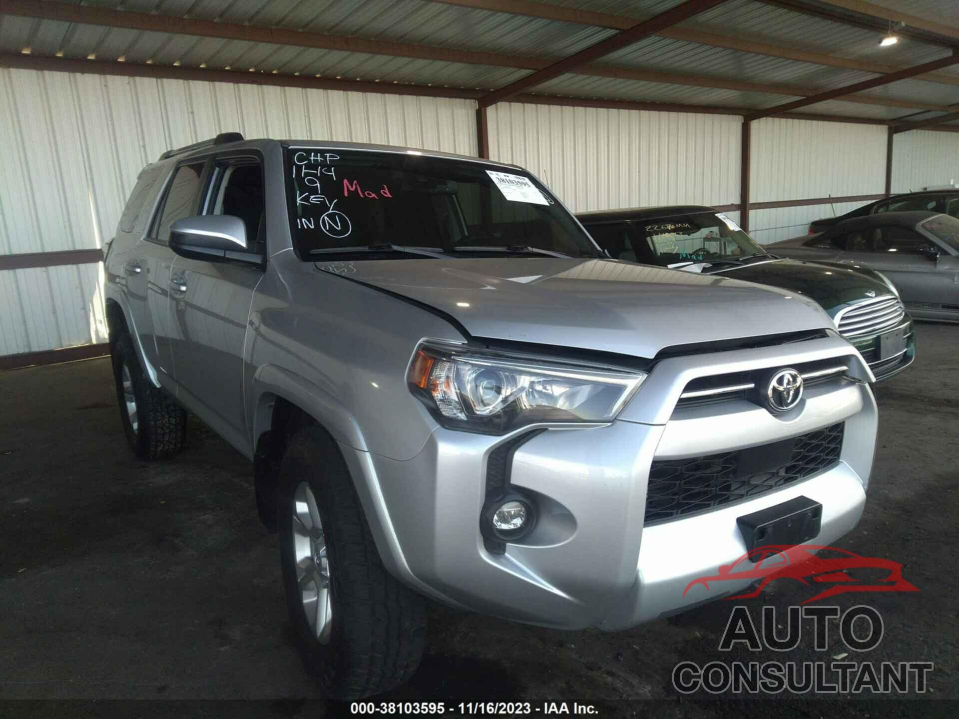 TOYOTA 4RUNNER 2021 - JTEMU5JR6M5940520