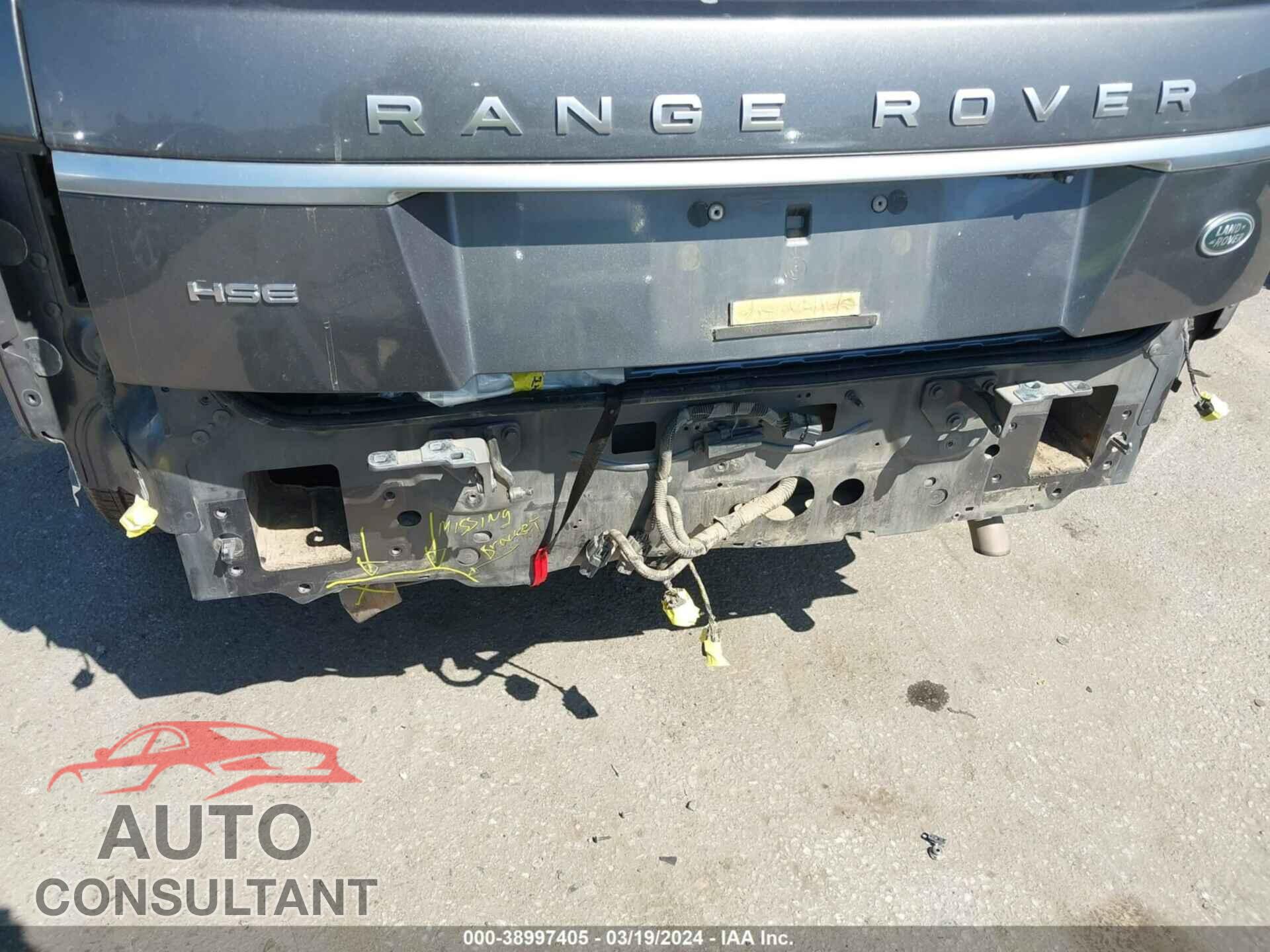 LAND ROVER RANGE ROVER 2016 - SALGS2PF4GA315203