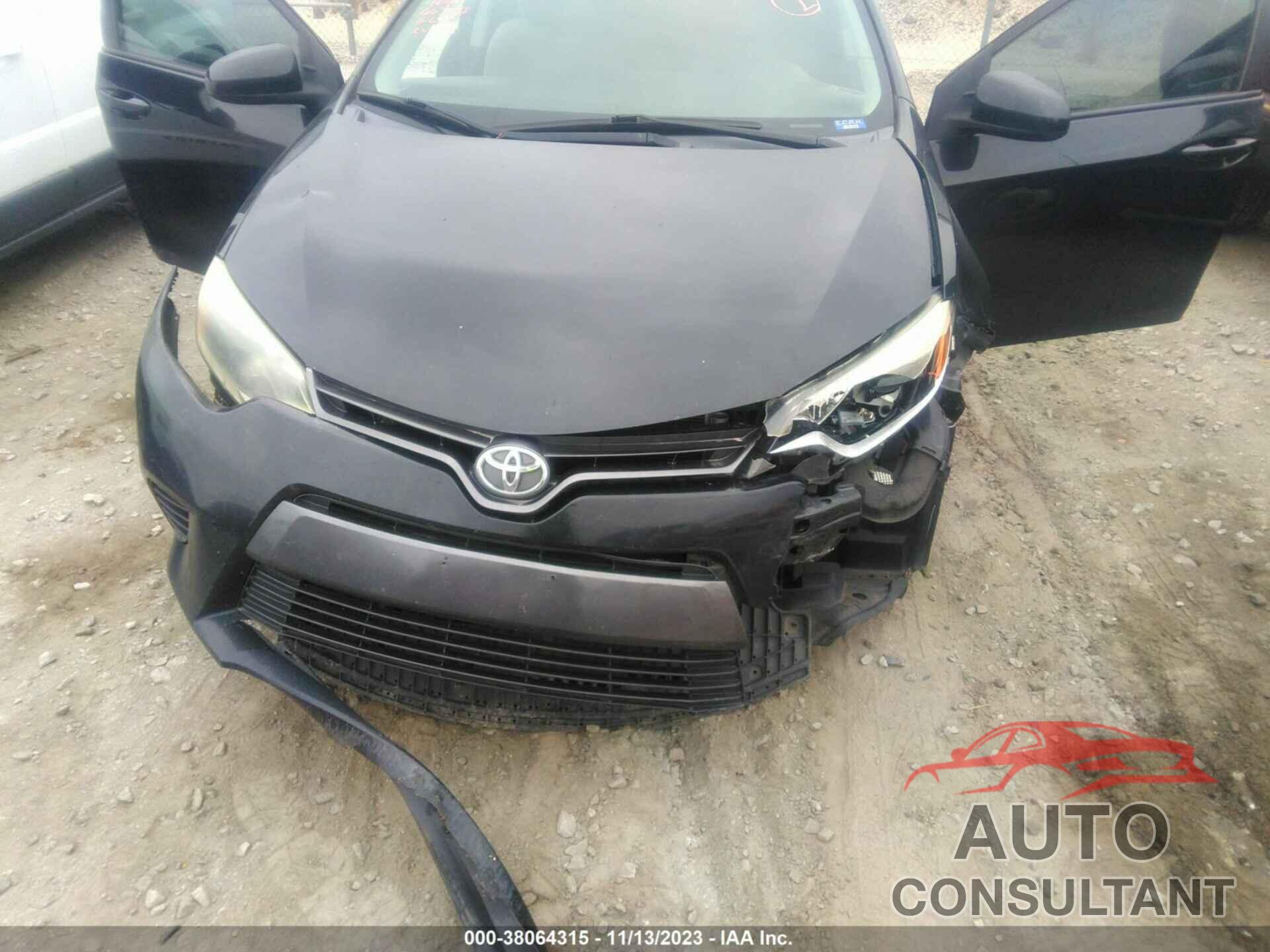 TOYOTA COROLLA 2016 - 2T1BURHE8GC544991