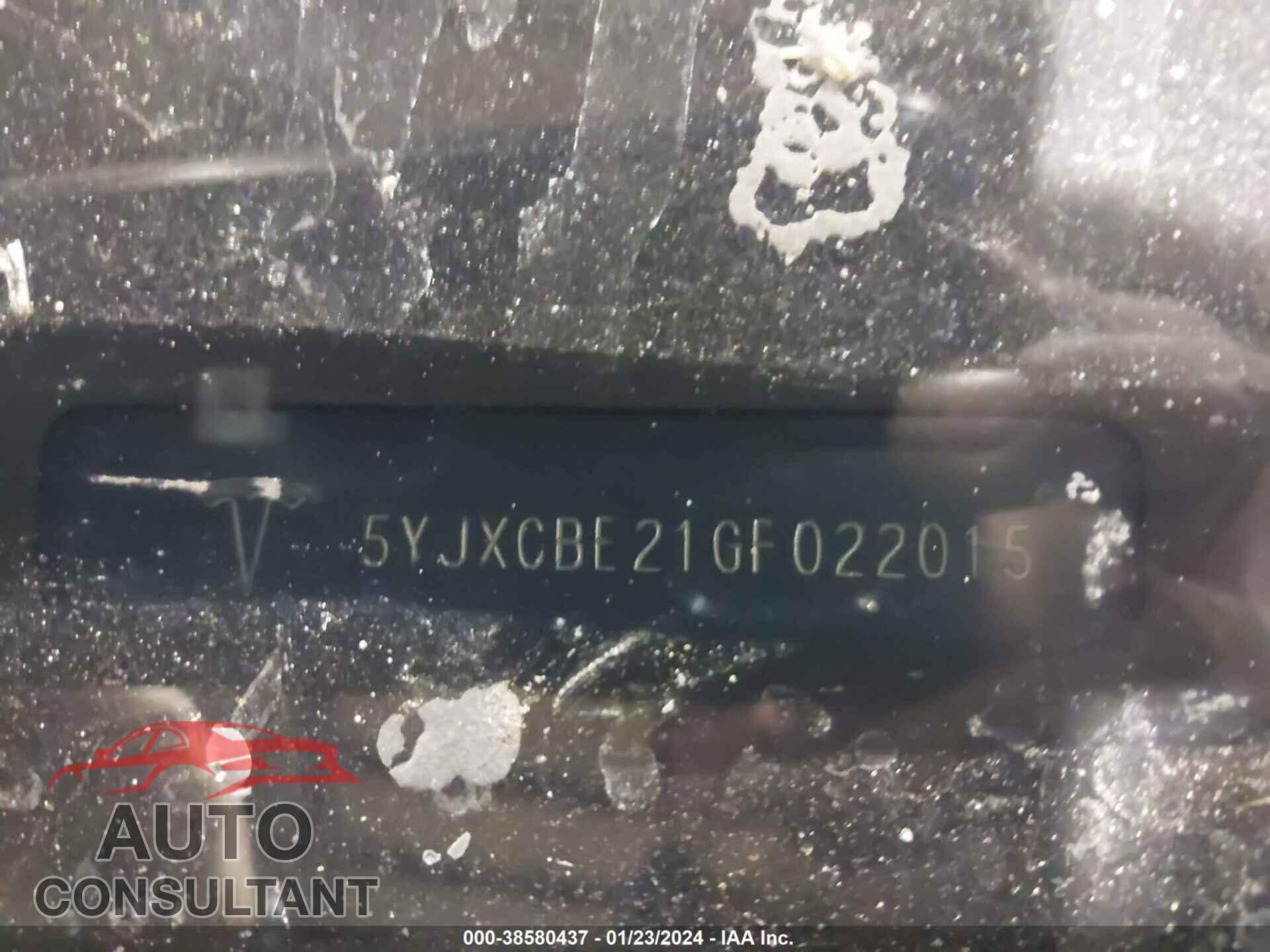 TESLA MODEL X 2016 - 5YJXCBE21GF022015