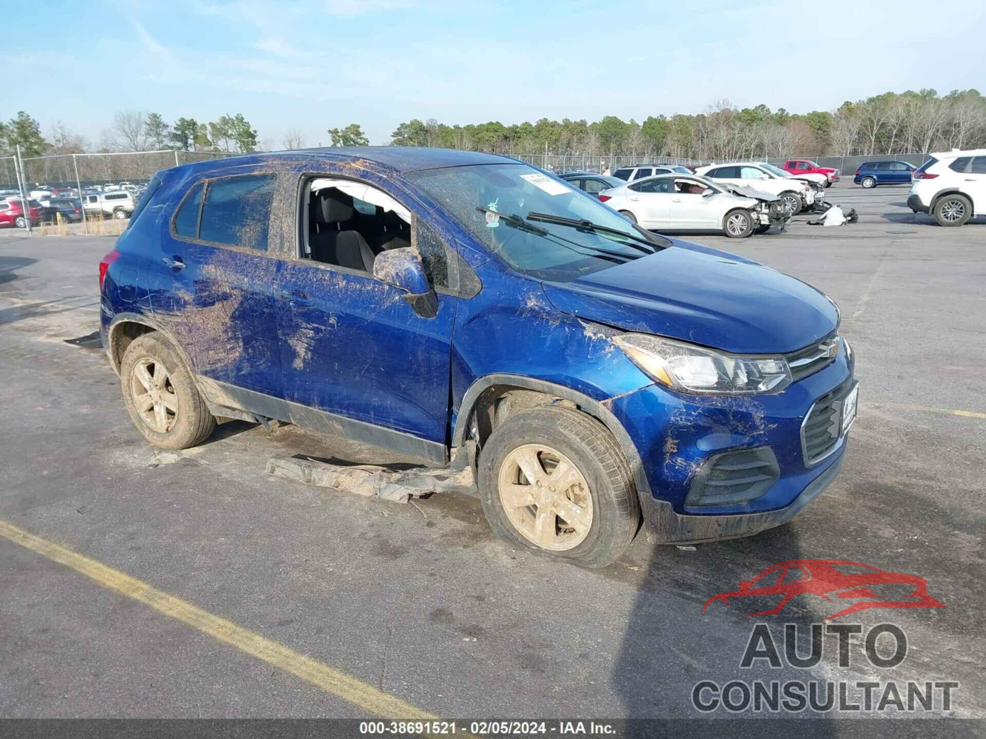 CHEVROLET TRAX 2017 - 3GNCJNSB8HL178976