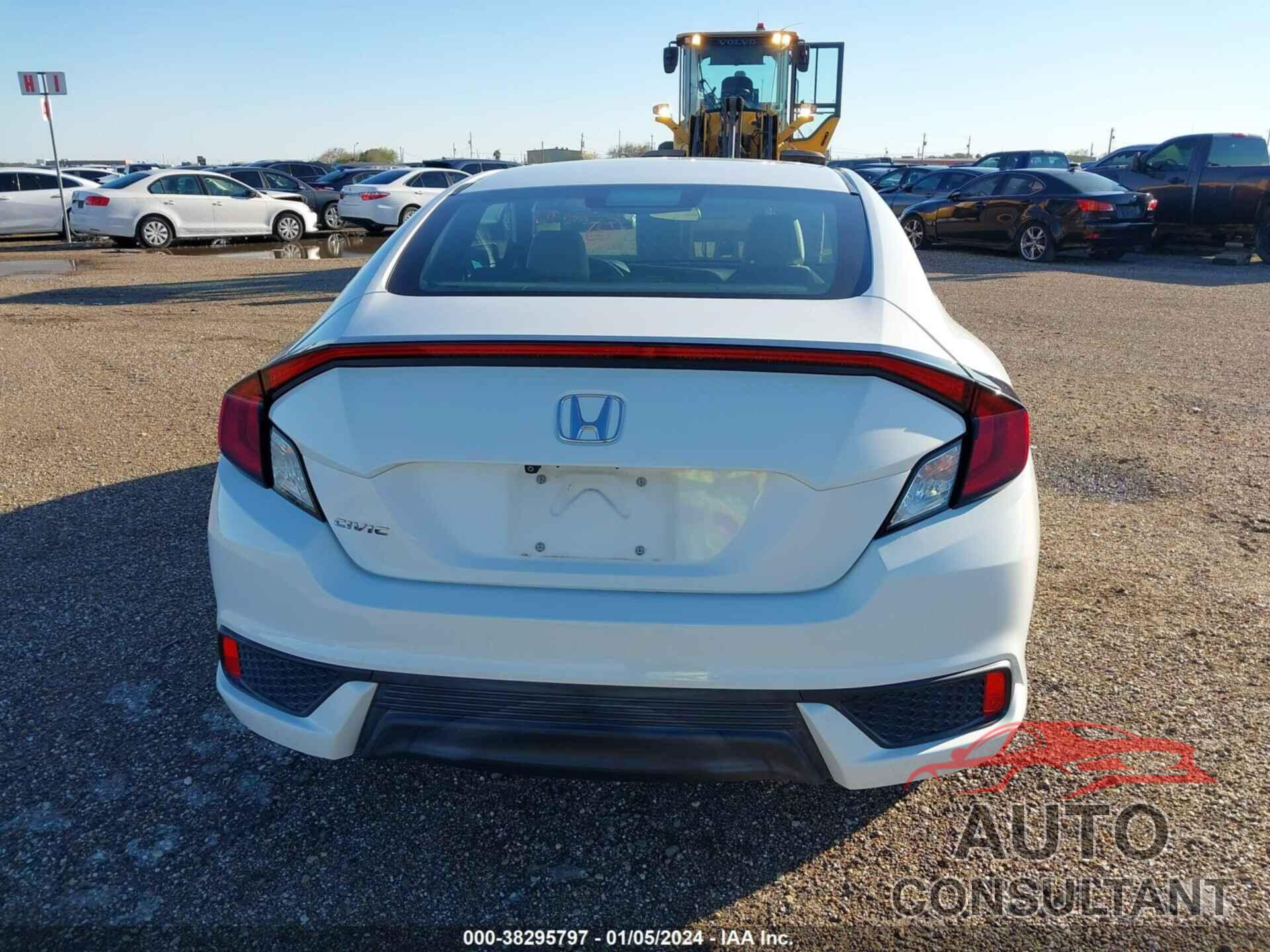 HONDA CIVIC 2018 - 2HGFC4B58JH301566