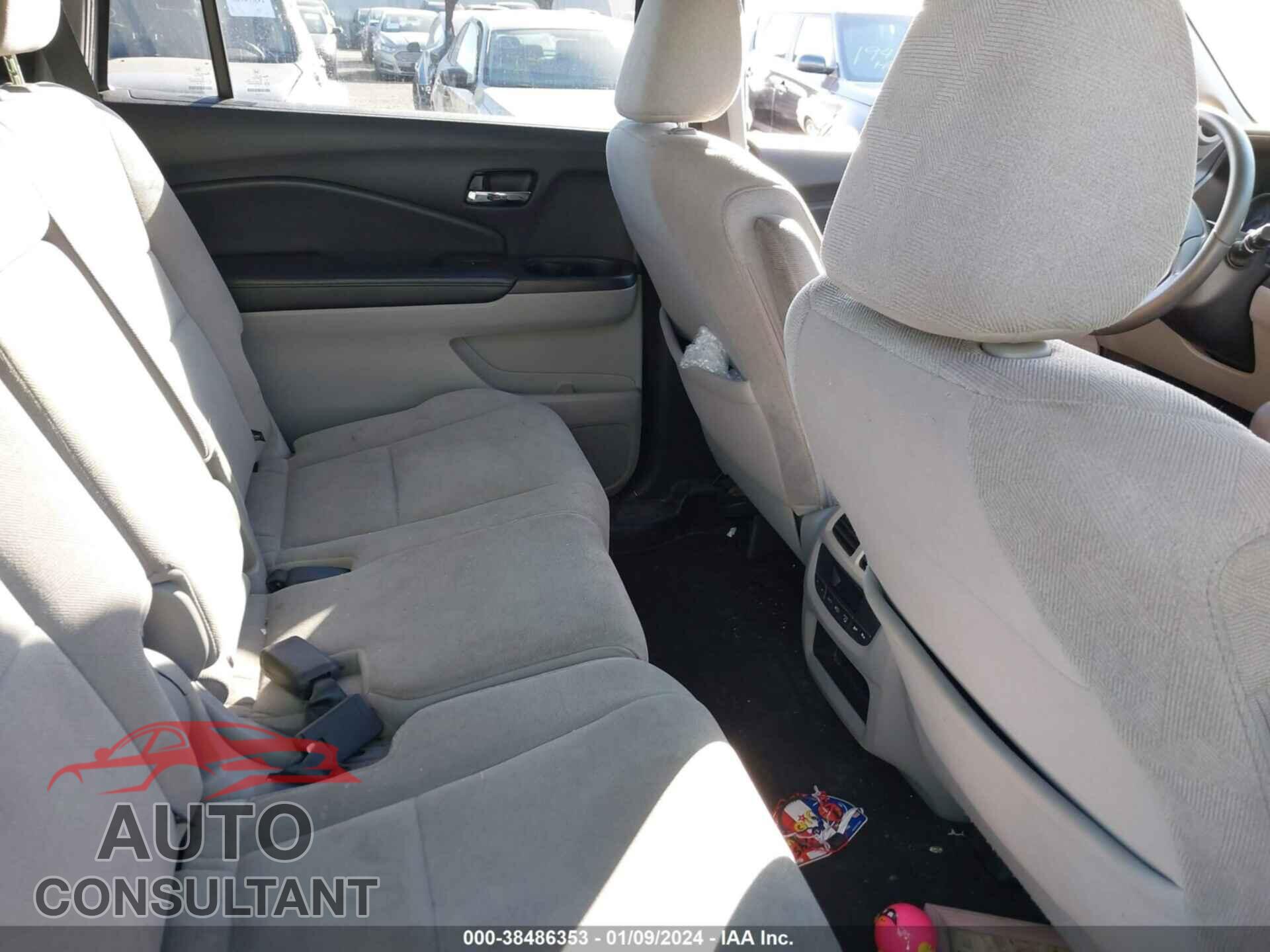 HONDA PILOT 2019 - 5FNYF5H32KB046849