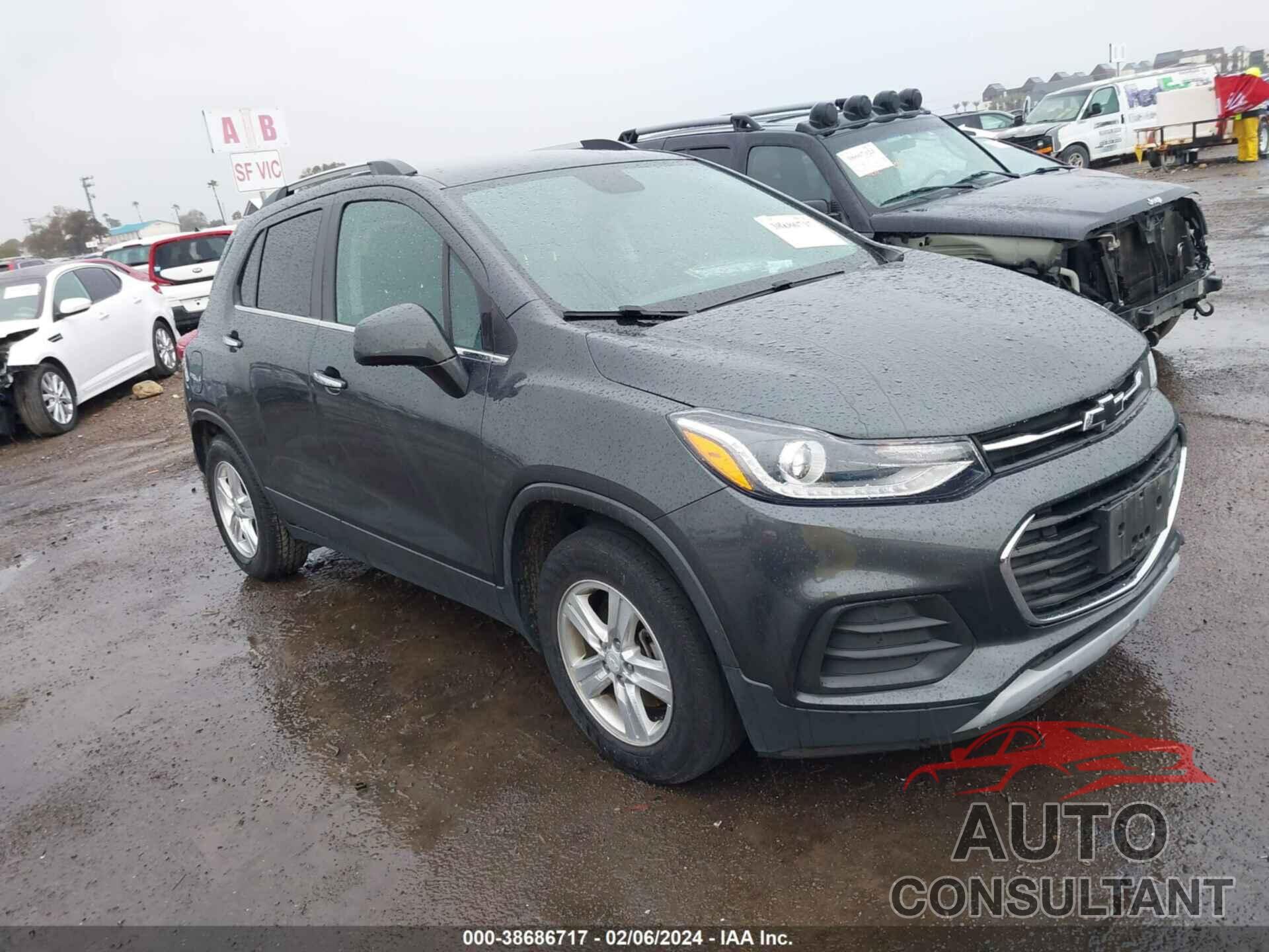 CHEVROLET TRAX 2019 - 3GNCJLSB4KL345331