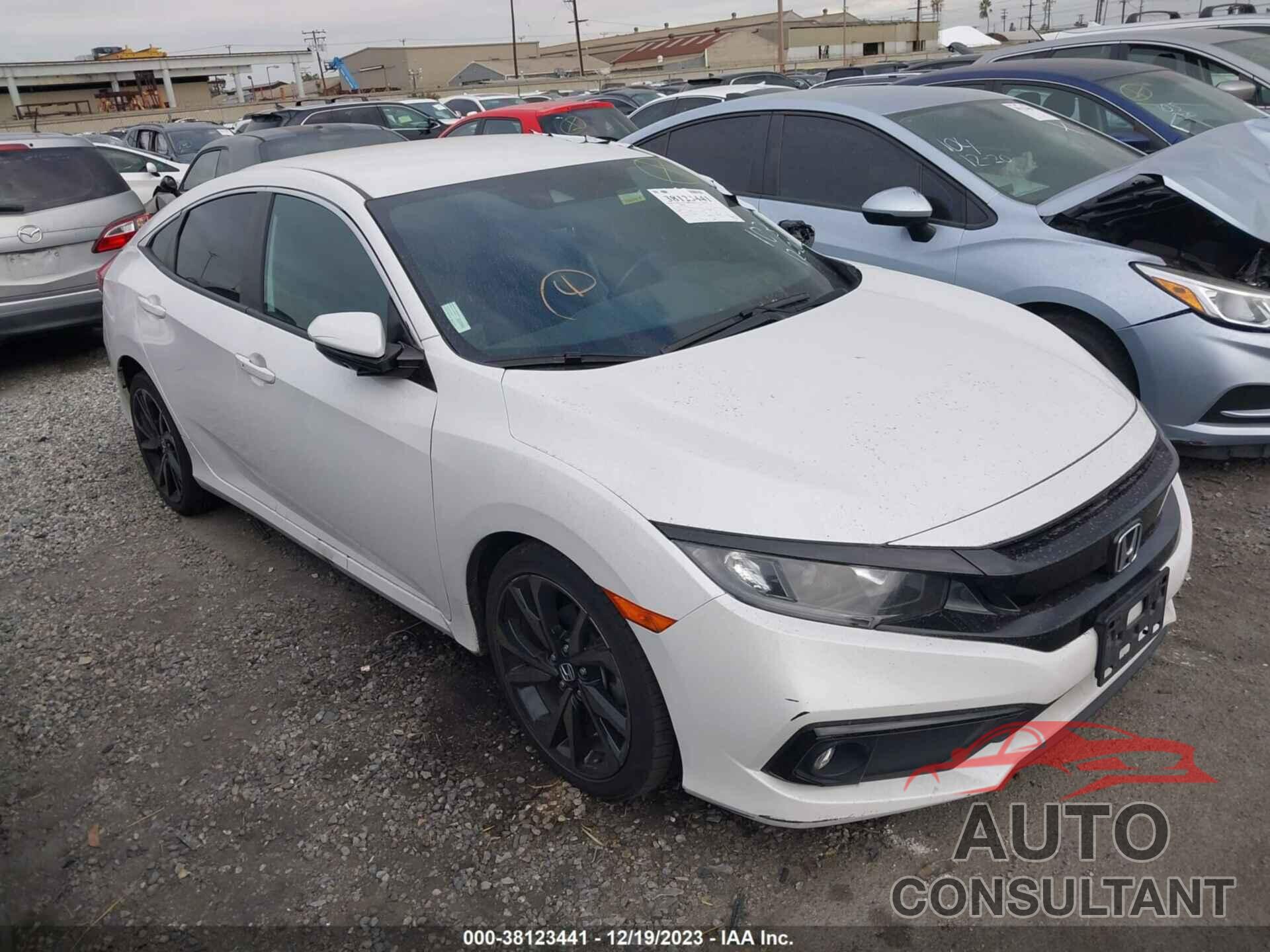 HONDA CIVIC 2019 - 2HGFC2F87KH597349