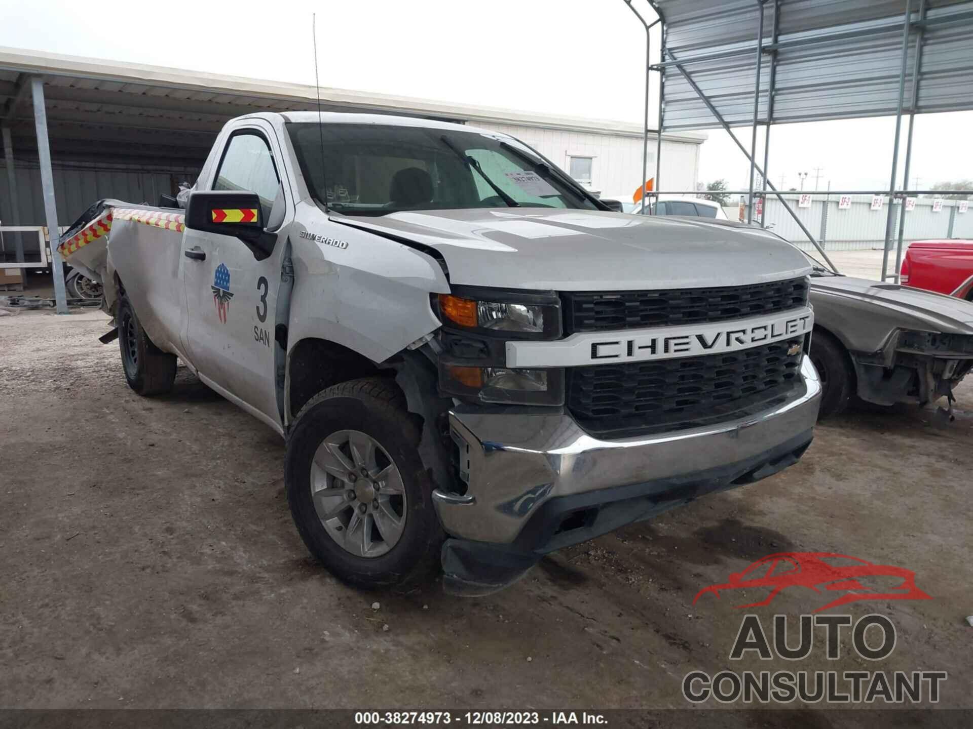 CHEVROLET SILVERADO 2021 - 3GCNWAEF9MG334102