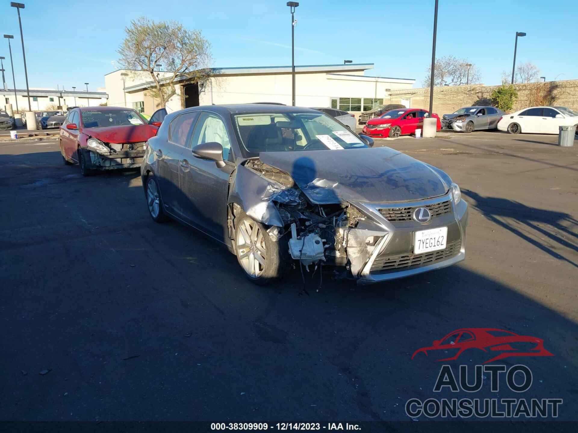 LEXUS CT 200H 2015 - JTHKD5BH6F2225547
