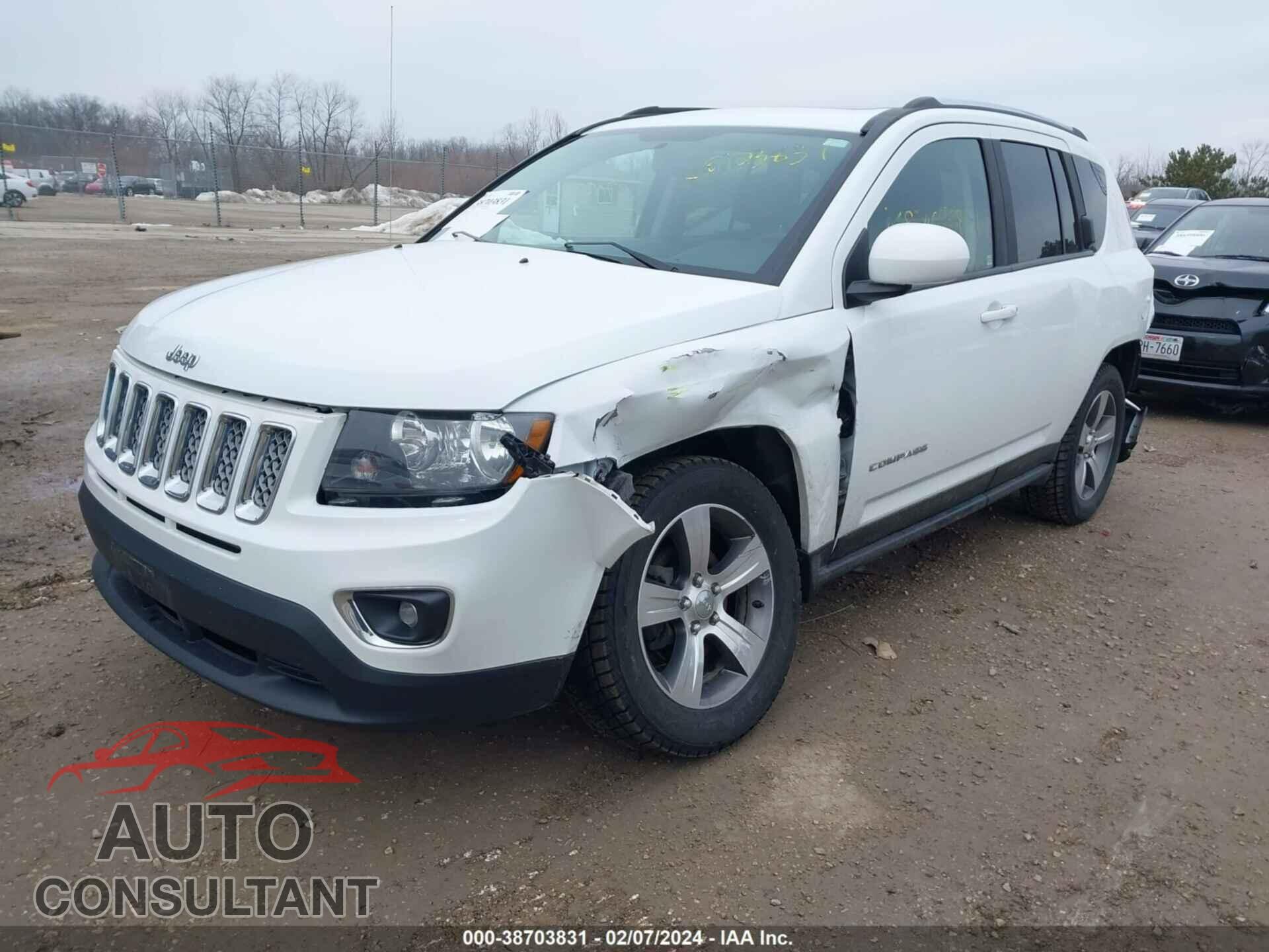 JEEP COMPASS 2017 - 1C4NJDEB8HD128110