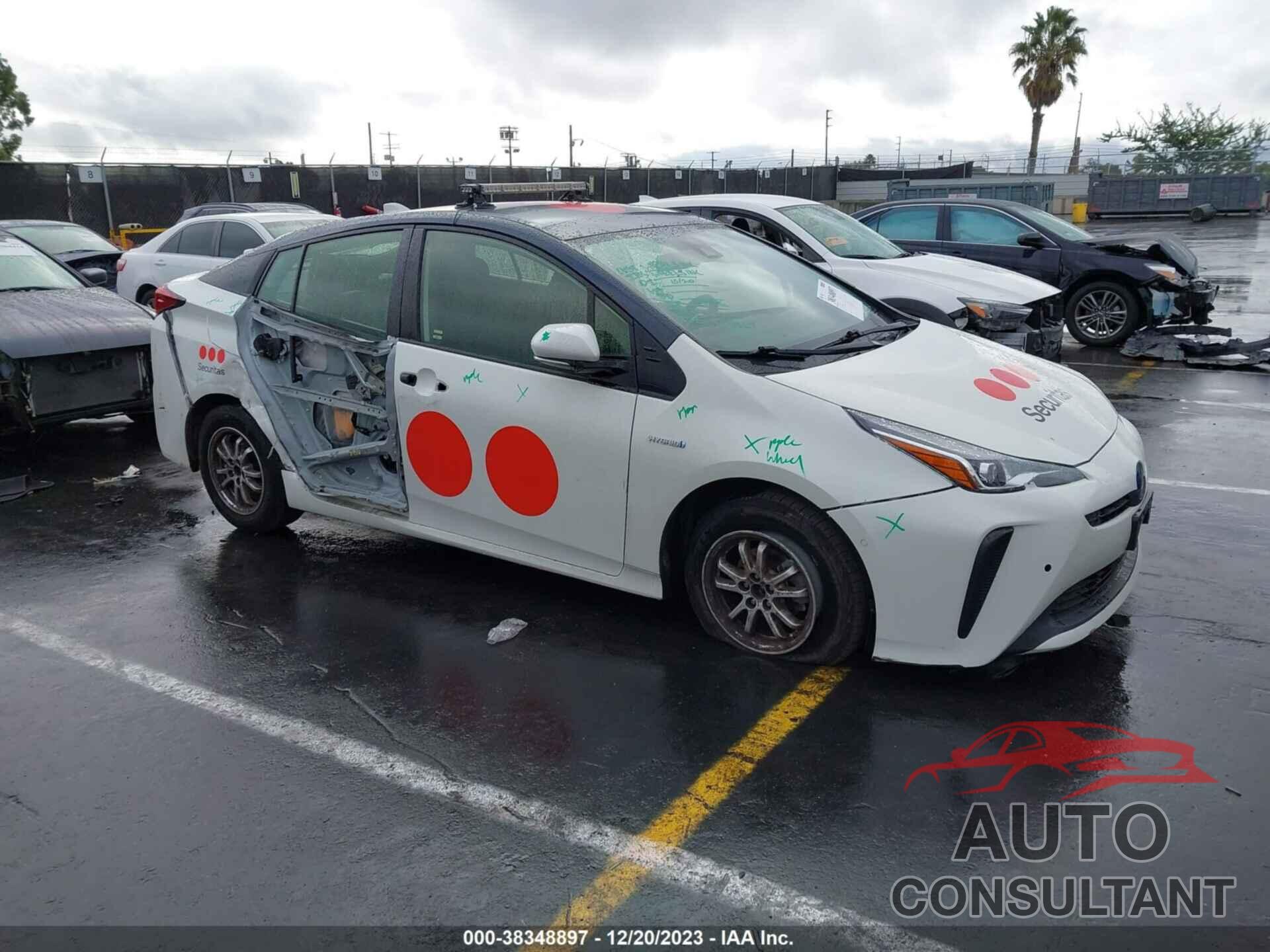 TOYOTA PRIUS 2020 - JTDKARFU2L3116985