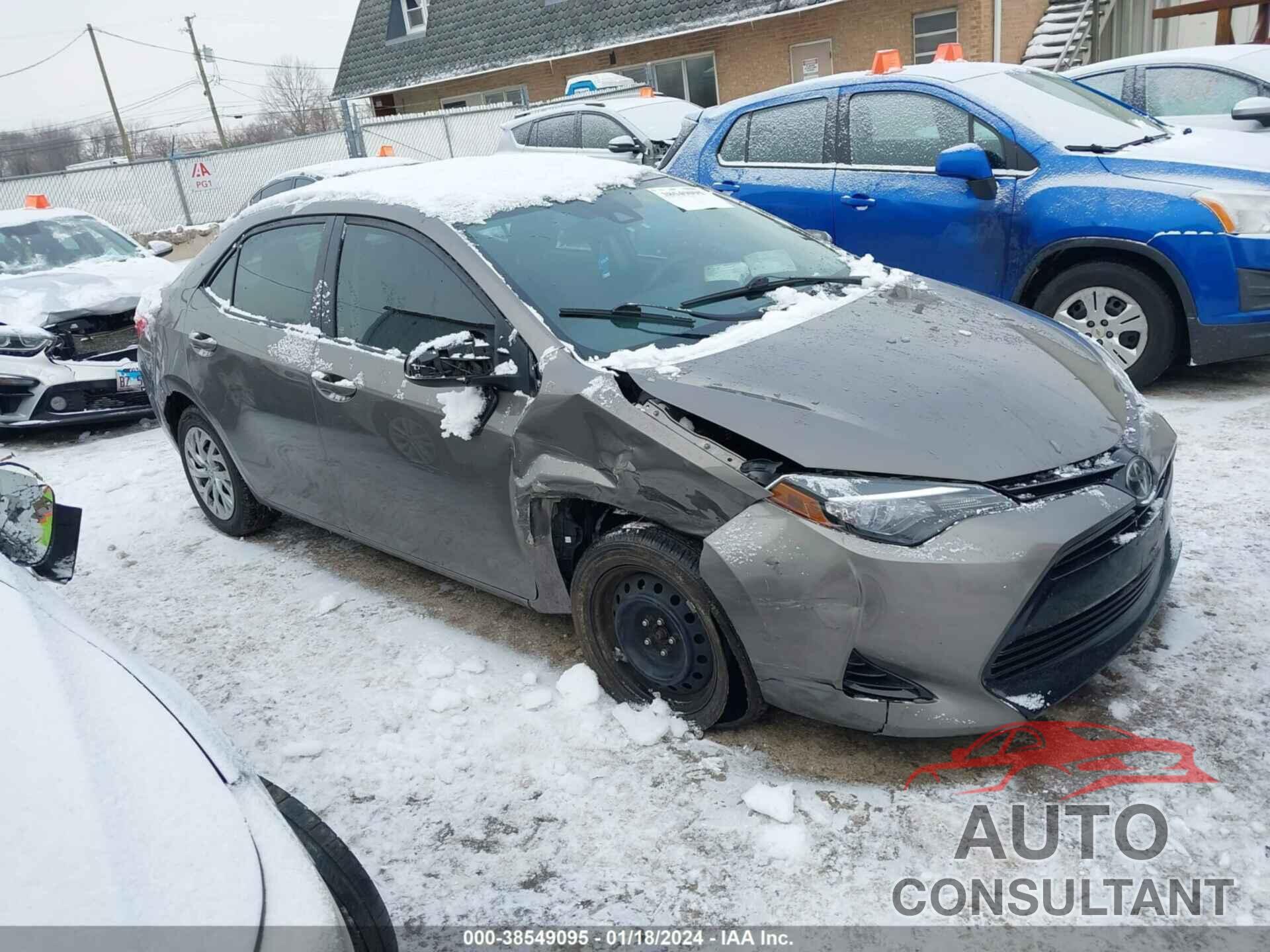 TOYOTA COROLLA 2017 - 2T1BURHE2HC837920