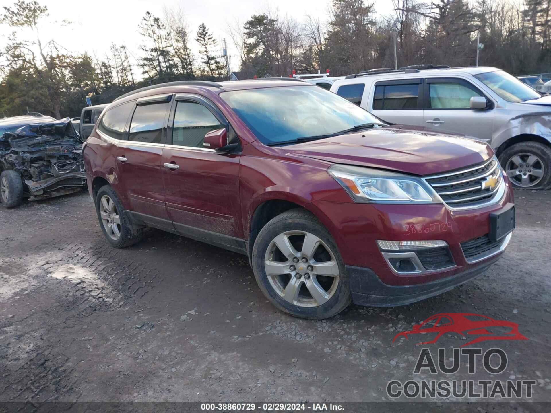 CHEVROLET TRAVERSE 2016 - 1GNKVGKD8GJ236796