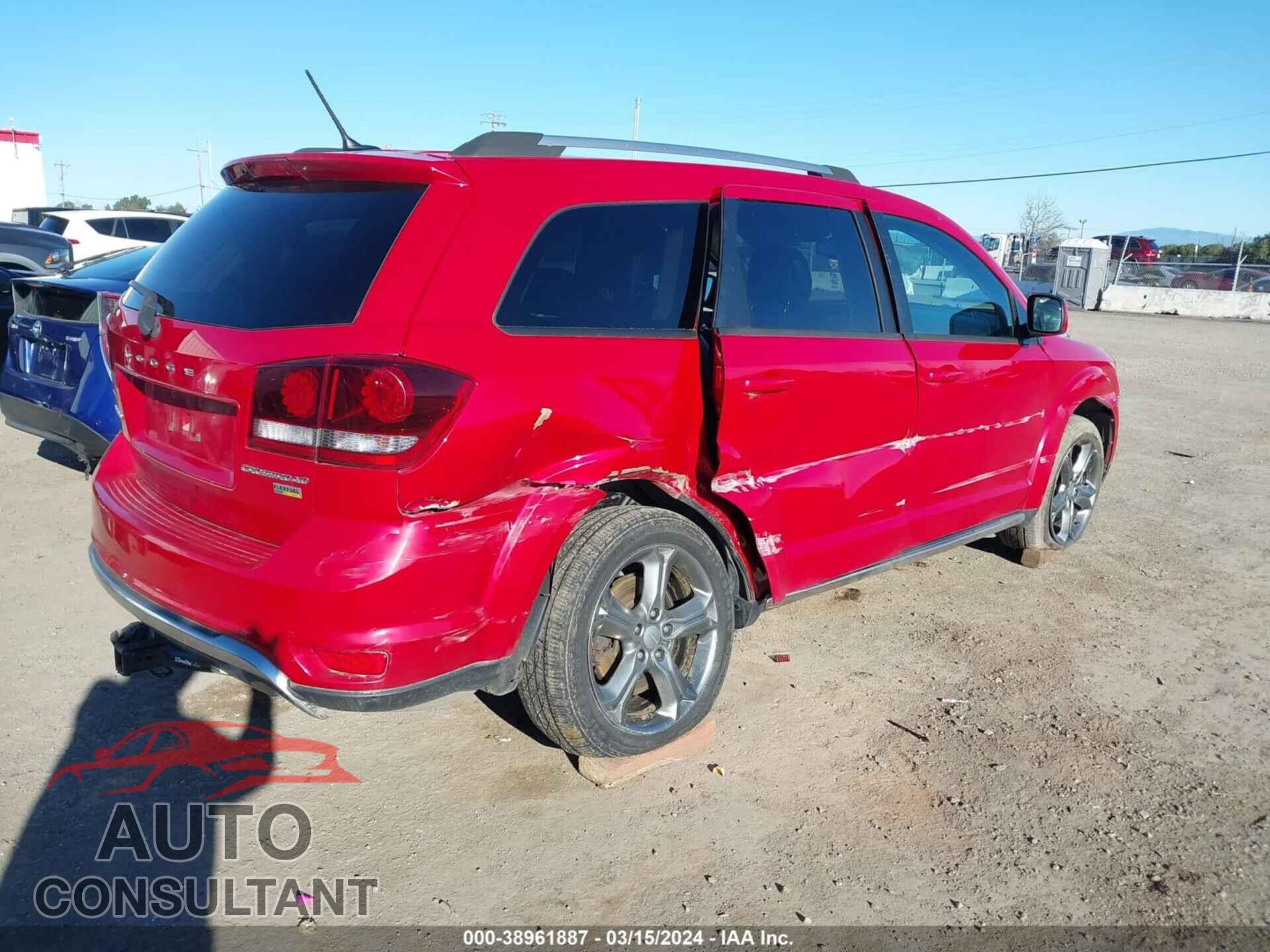 DODGE JOURNEY 2017 - 3C4PDCGG6HT537199