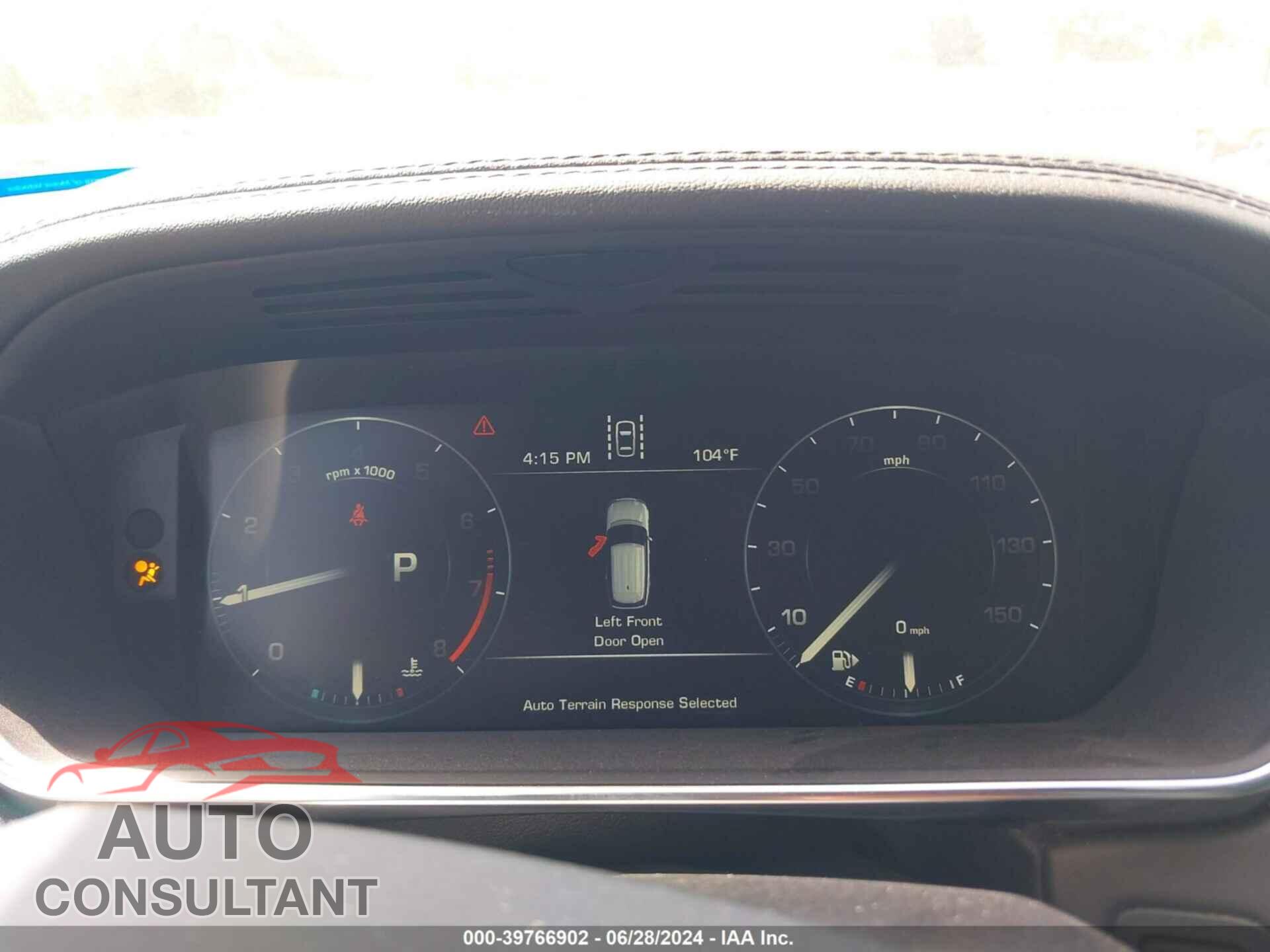 LAND ROVER RANGE ROVER 2016 - SALGS2VF1GA245310
