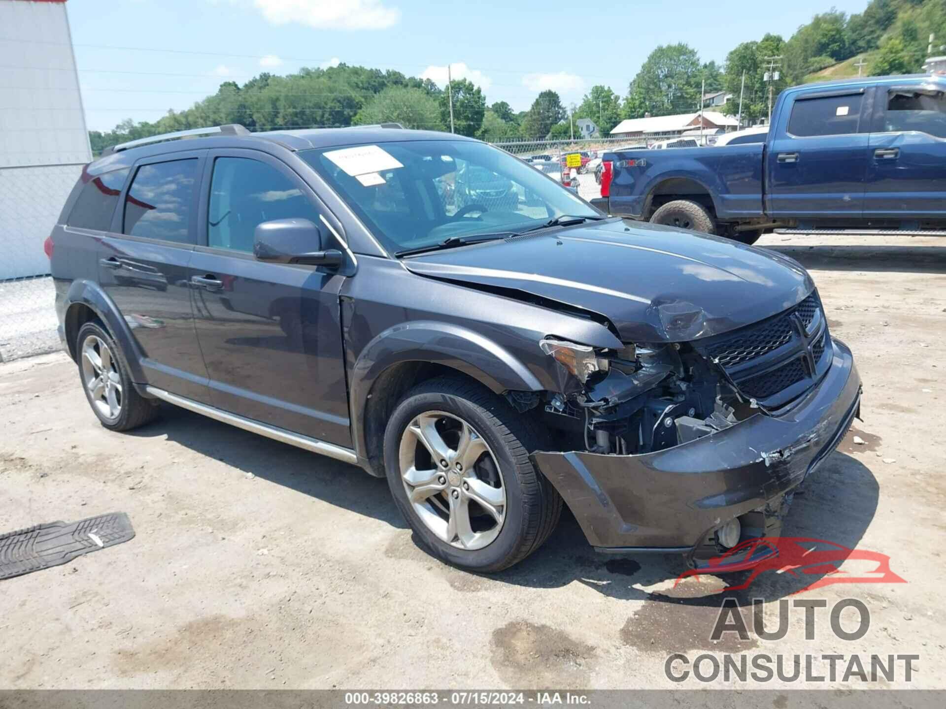 DODGE JOURNEY 2017 - 3C4PDDGG1HT627169