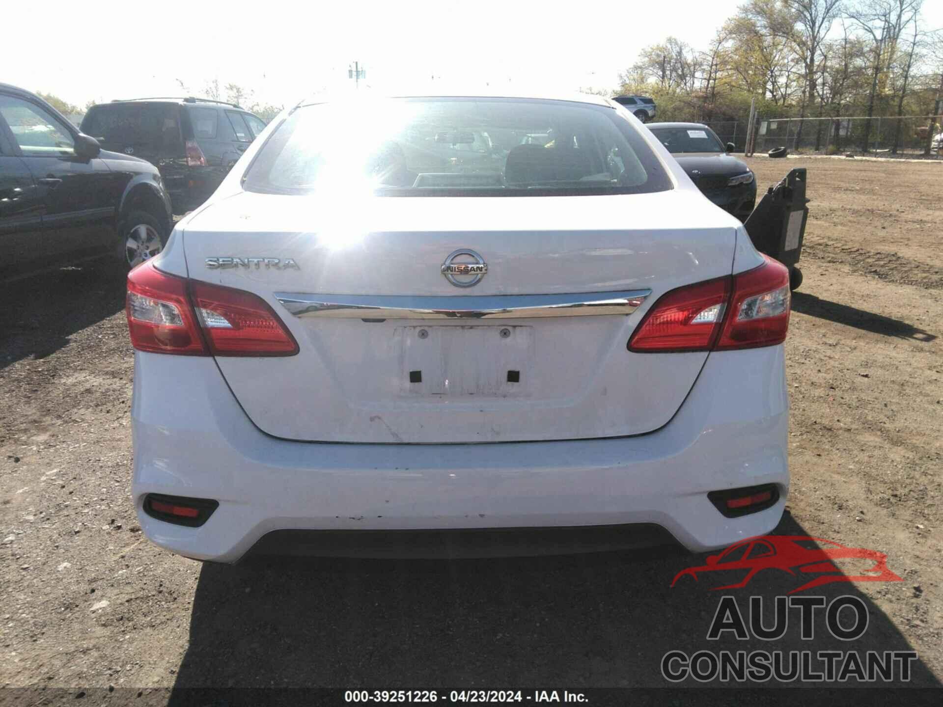 NISSAN SENTRA 2019 - 3N1AB7APXKY243359