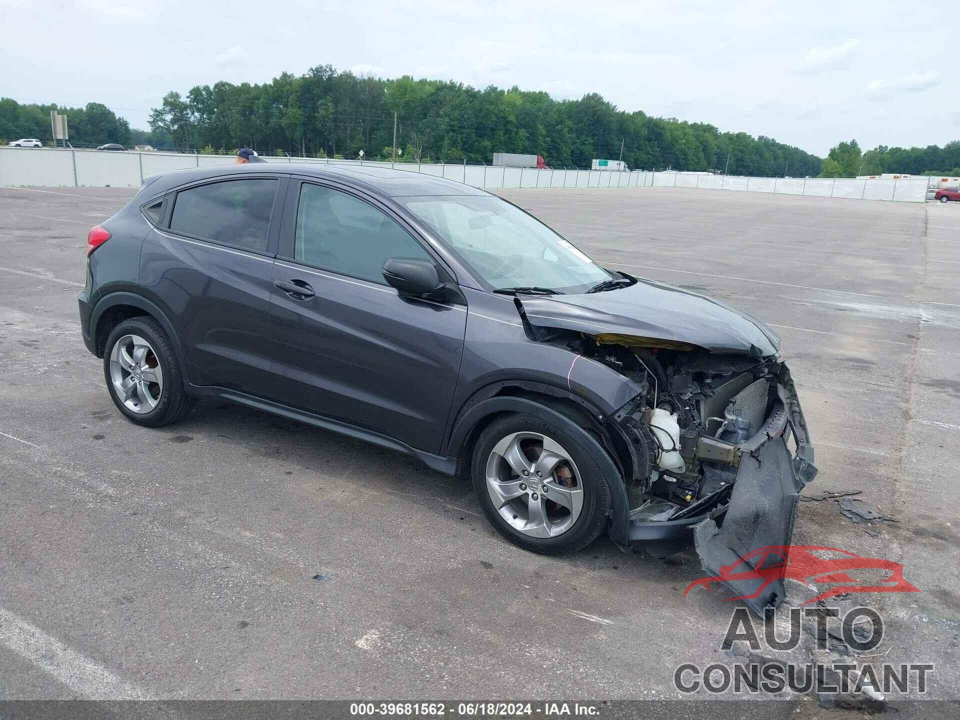 HONDA HR-V 2017 - 3CZRU6H57HM731252