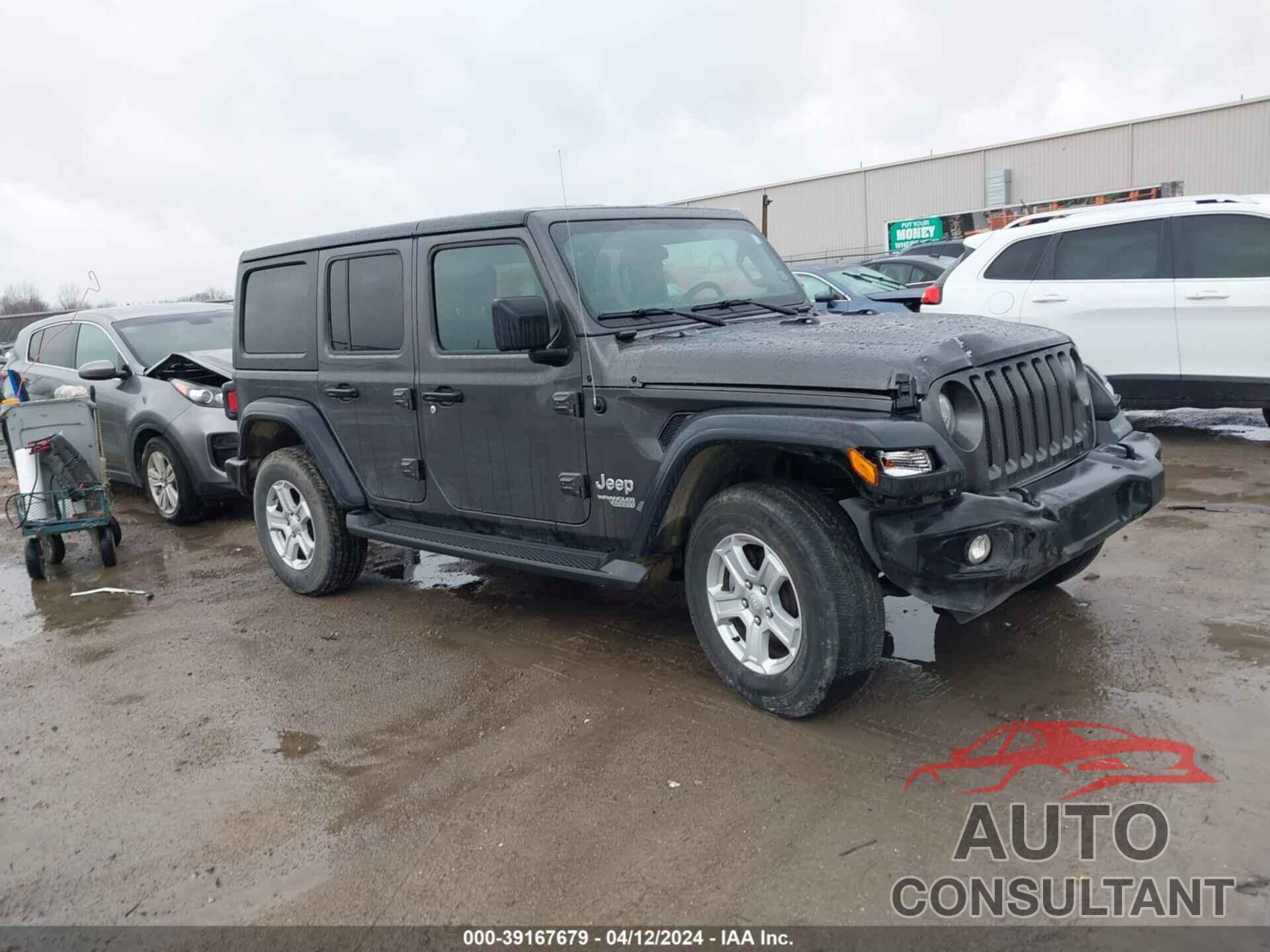 JEEP WRANGLER UNLIMITED 2020 - 1C4HJXDG6LW144606