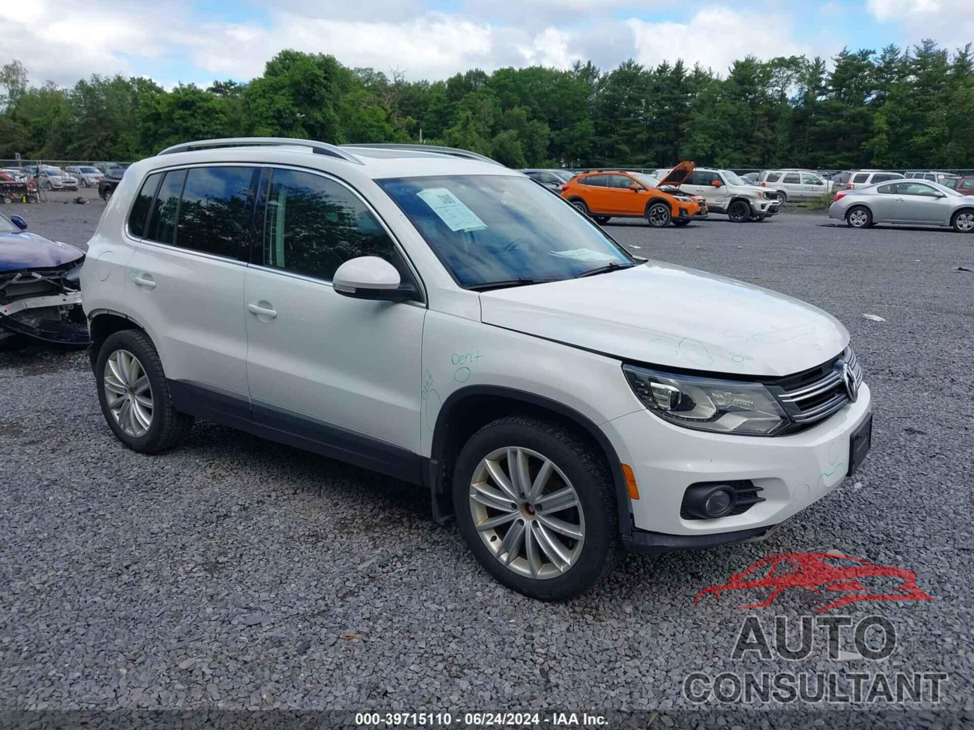 VOLKSWAGEN TIGUAN 2016 - WVGBV7AX3GW577347