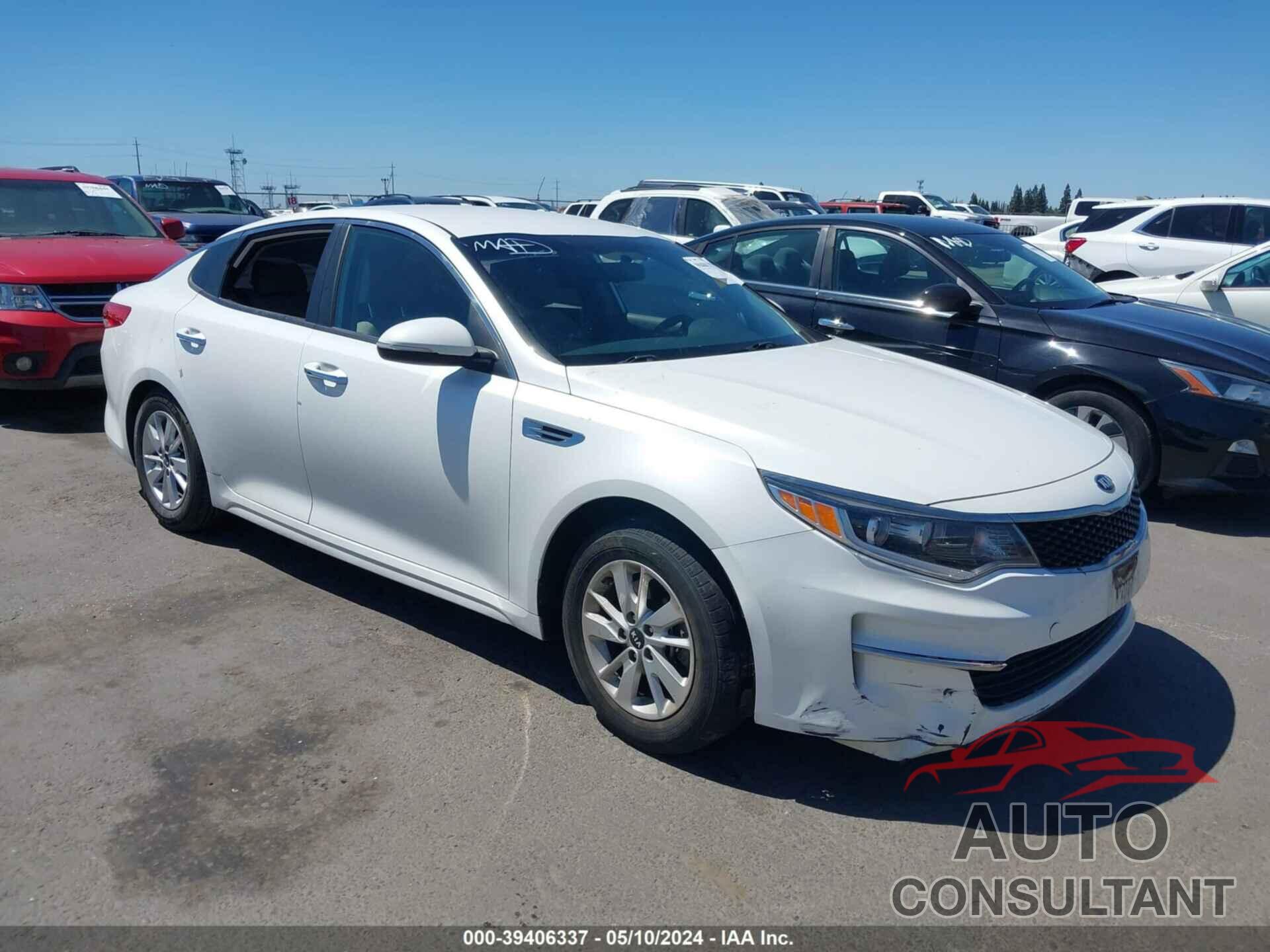 KIA OPTIMA 2016 - KNAGT4L36G5104862