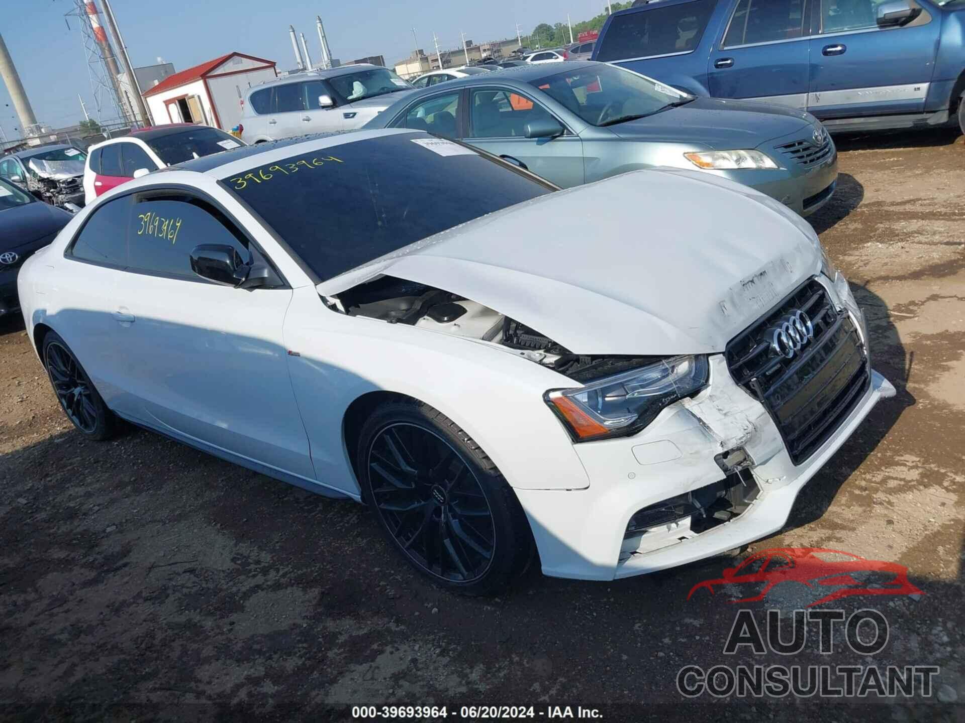 AUDI A5 2016 - WAUM2AFRXGA026212