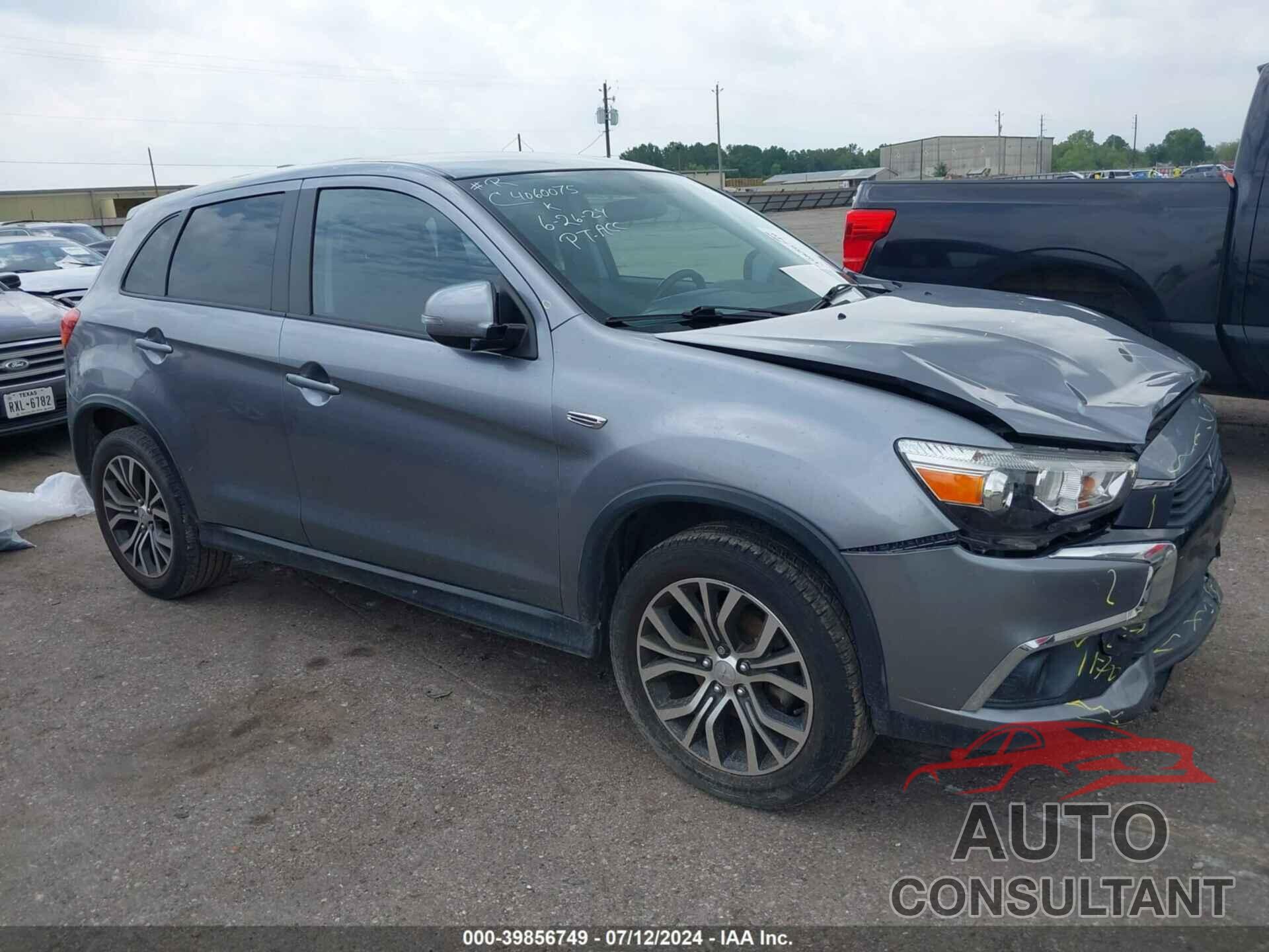 MITSUBISHI OUTLANDER SPORT 2017 - JA4AP3AW7HZ056149