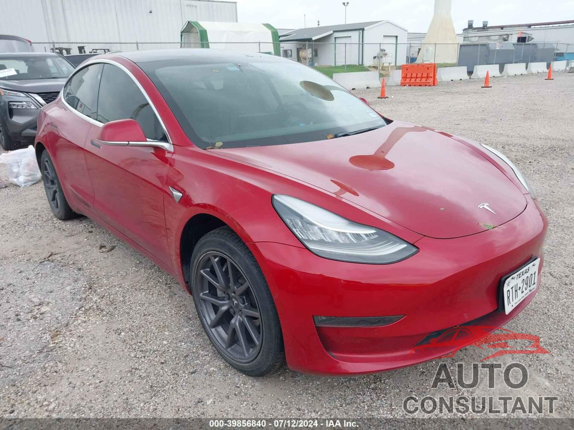 TESLA MODEL 3 2019 - 5YJ3E1EA8KF325778