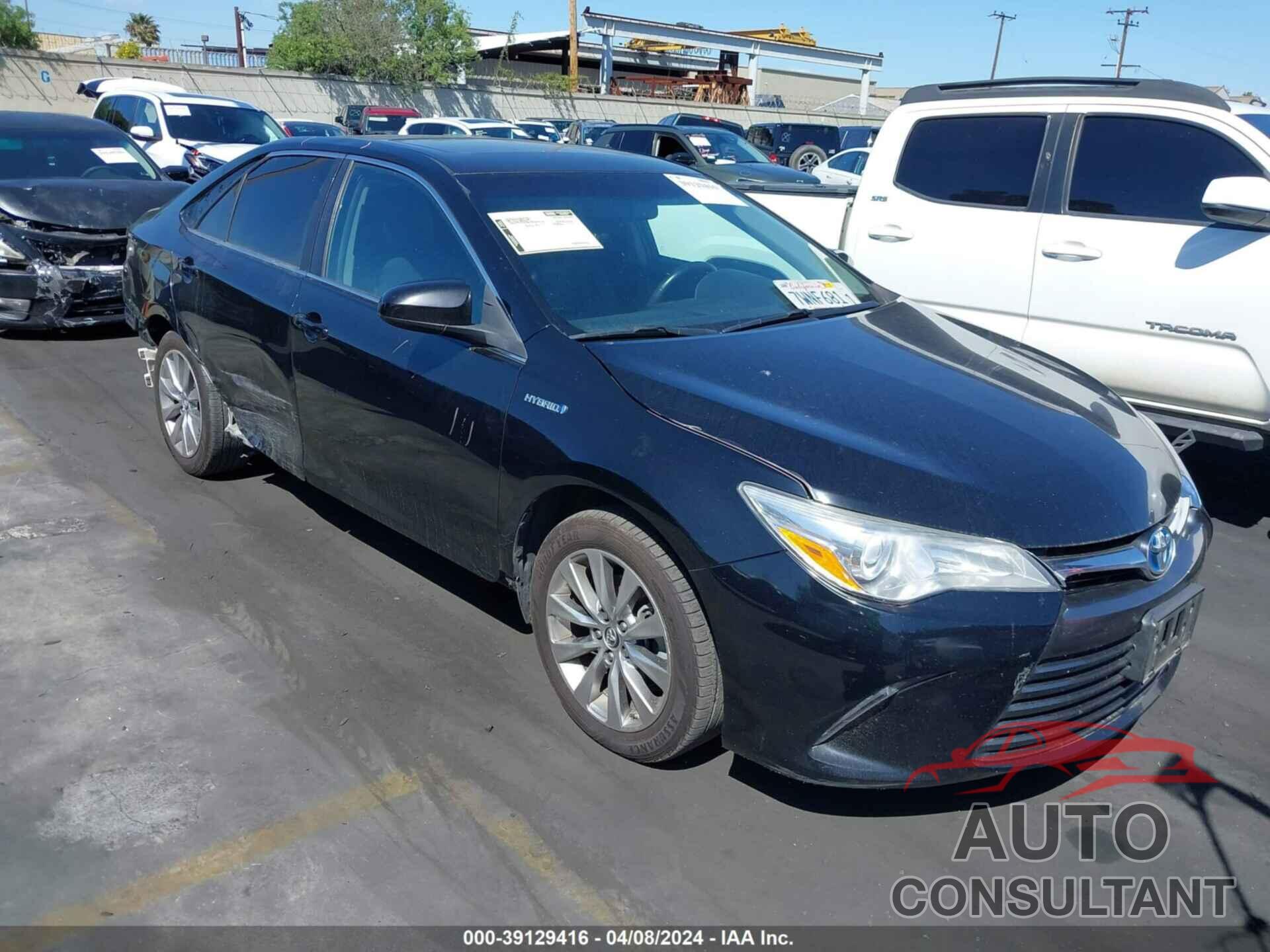 TOYOTA CAMRY 2017 - 4T1BD1FK0HU216670