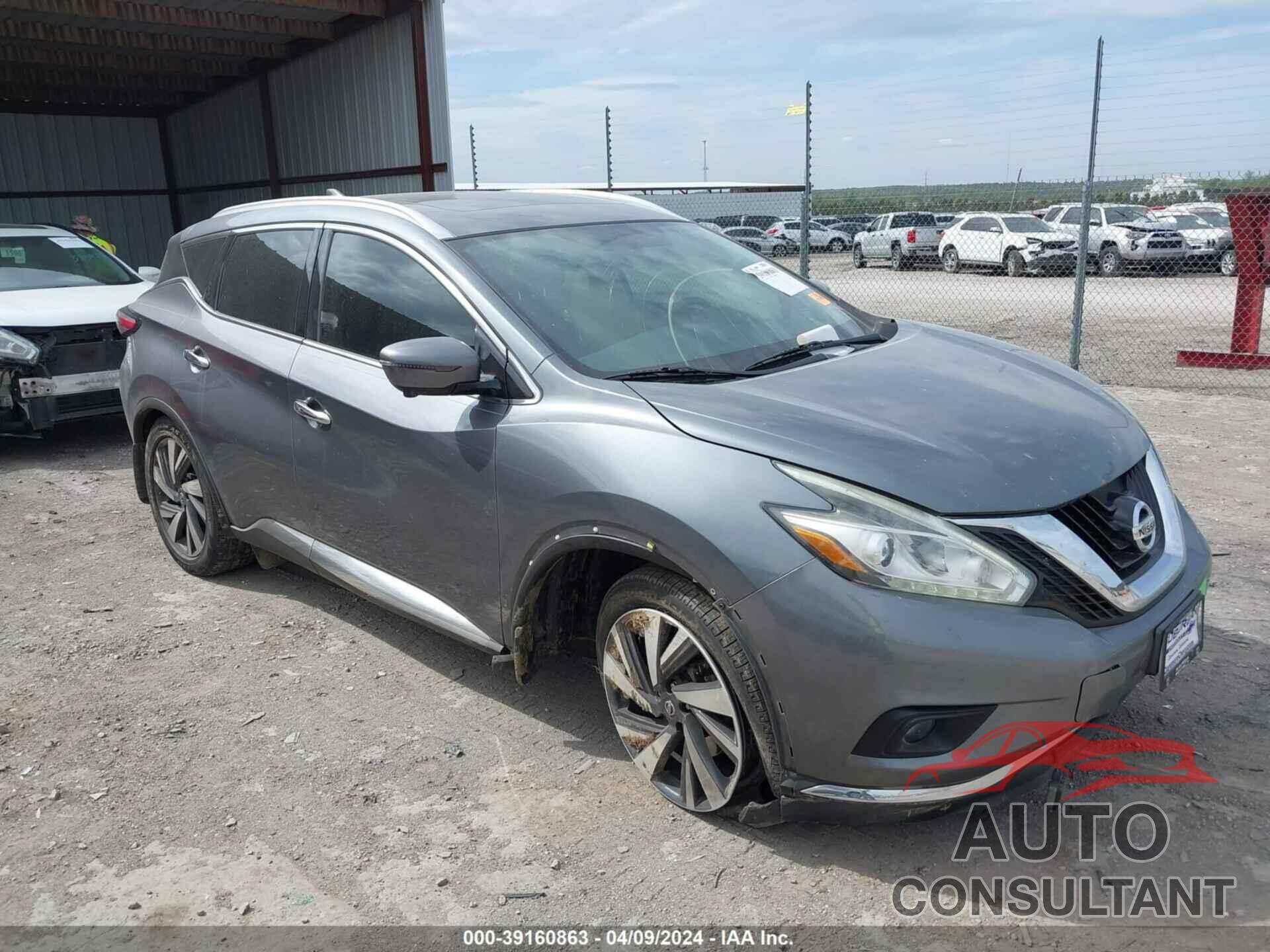 NISSAN MURANO 2017 - 5N1AZ2MG7HN102581