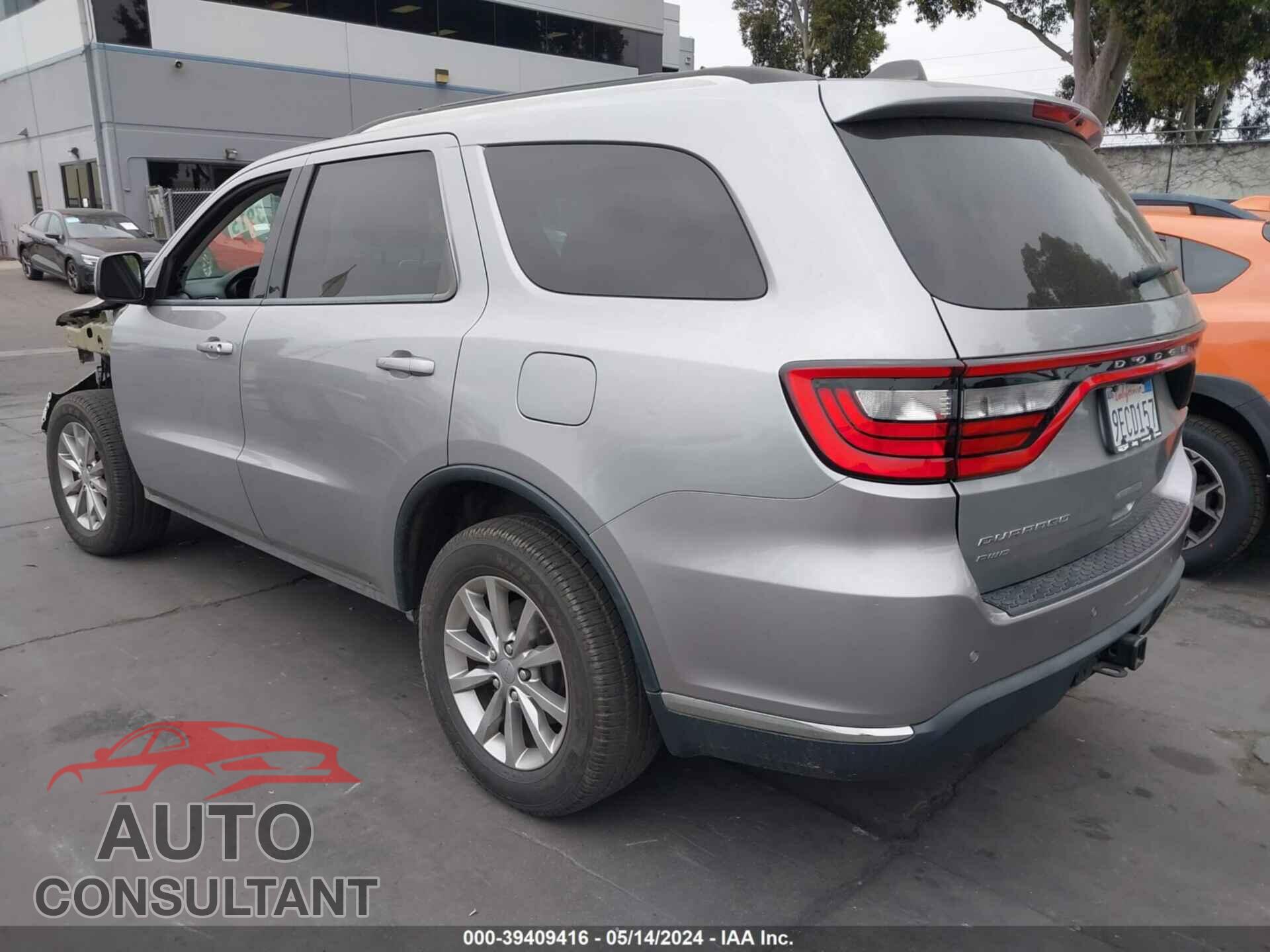 DODGE DURANGO 2017 - 1C4RDJAG4HC881082