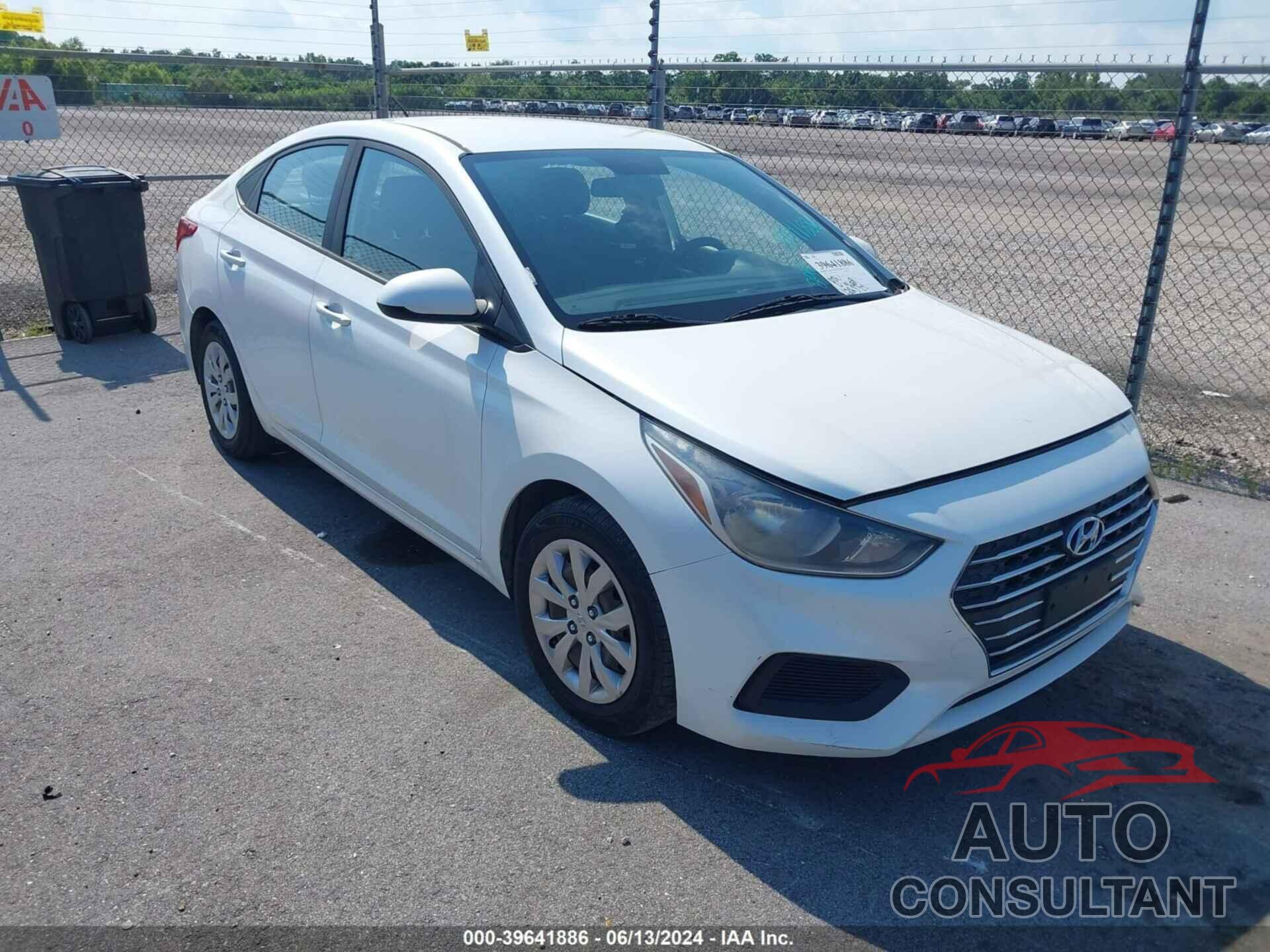 HYUNDAI ACCENT 2019 - 3KPC24A33KE050716