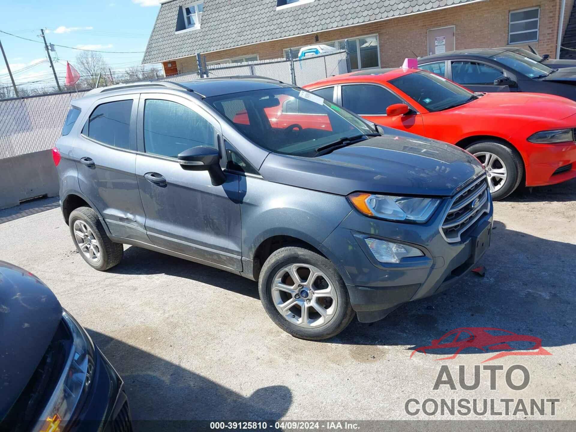 FORD ECOSPORT 2019 - MAJ6S3GL4KC300038