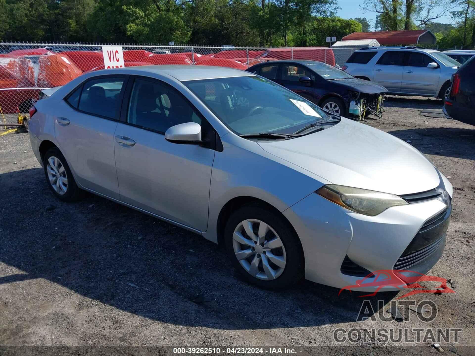 TOYOTA COROLLA 2019 - 5YFBURHE9KP927363