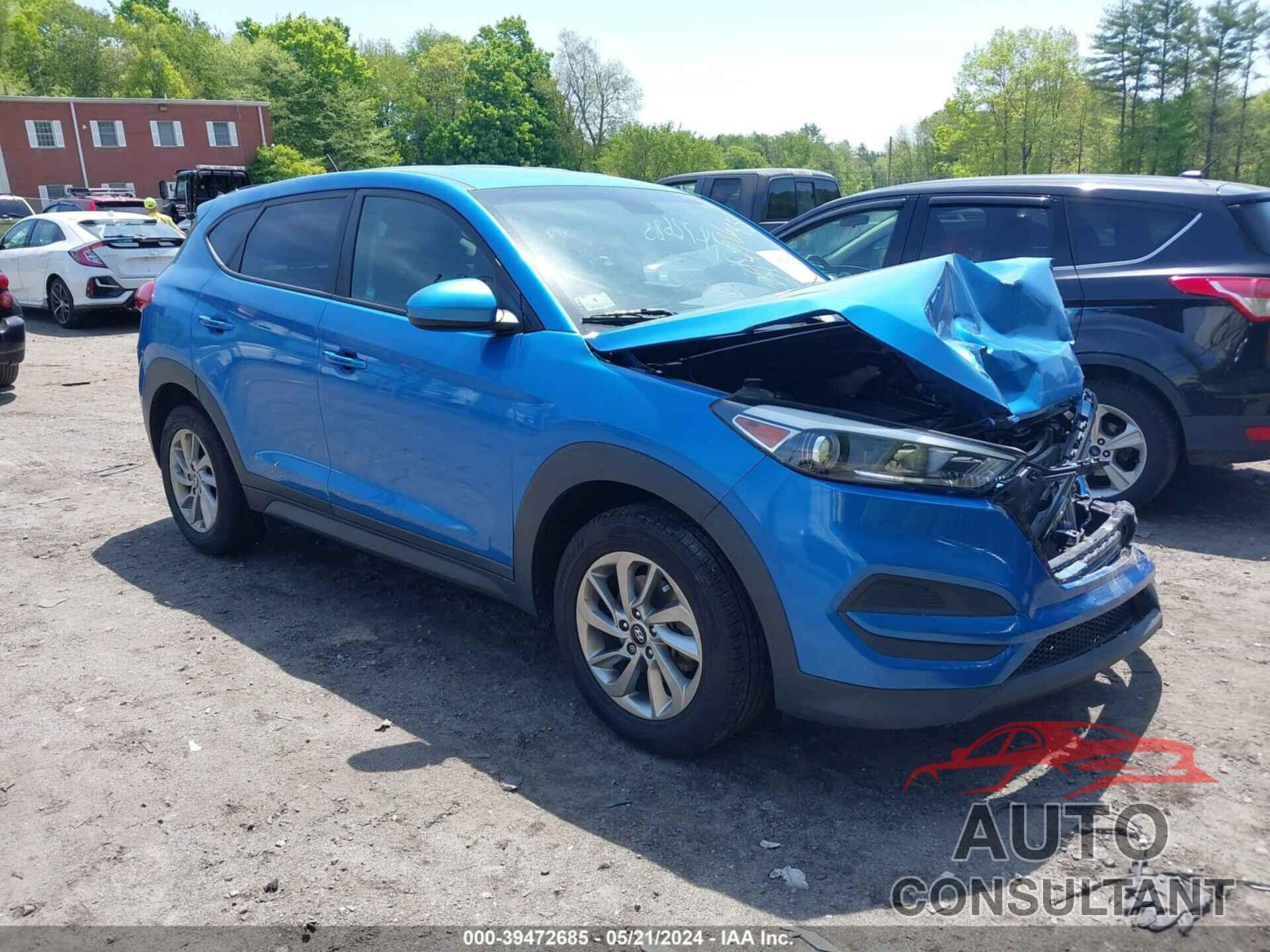 HYUNDAI TUCSON 2018 - KM8J2CA44JU697891