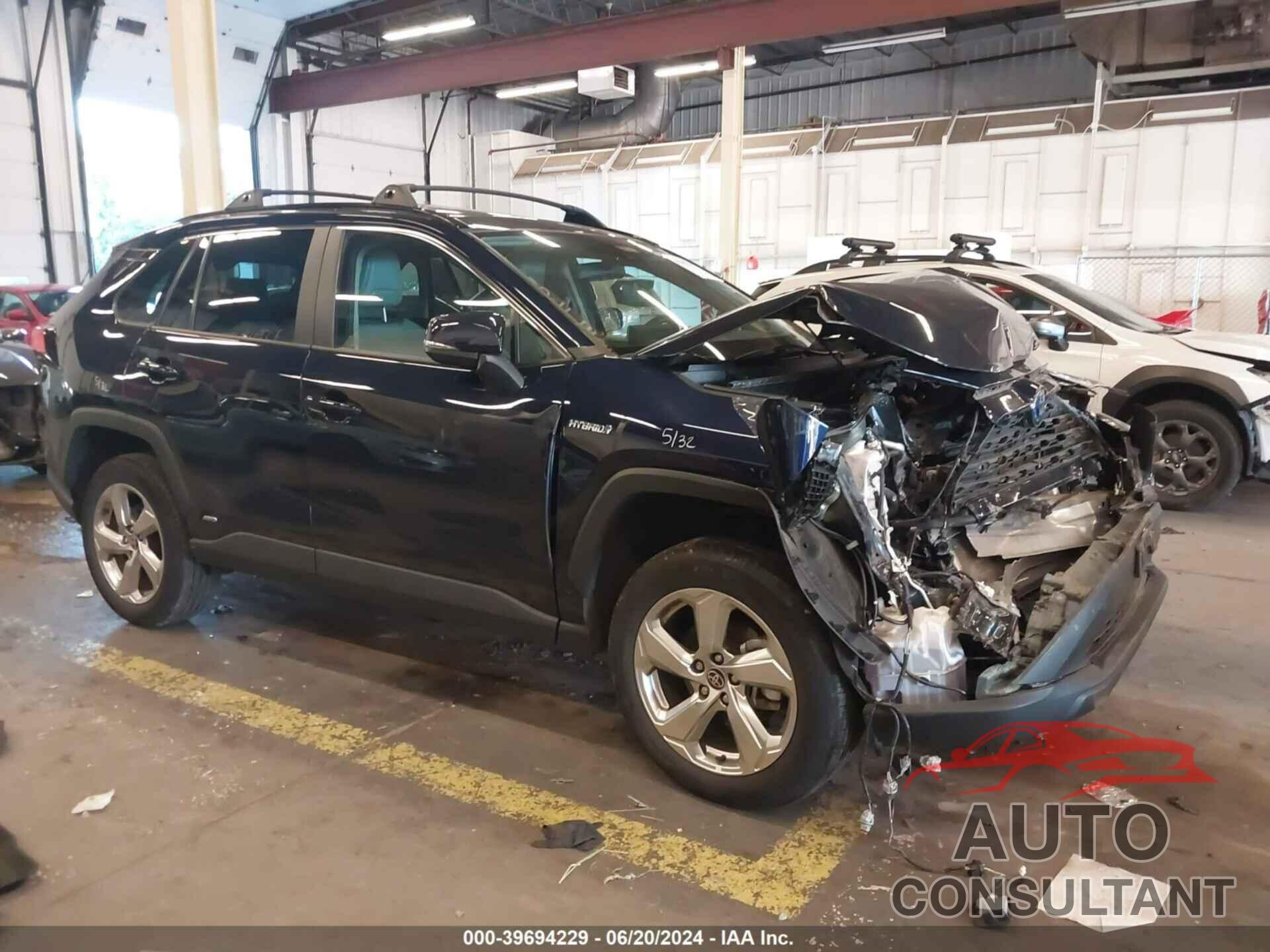 TOYOTA RAV4 HYBRID 2021 - 4T3B6RFV2MU057588