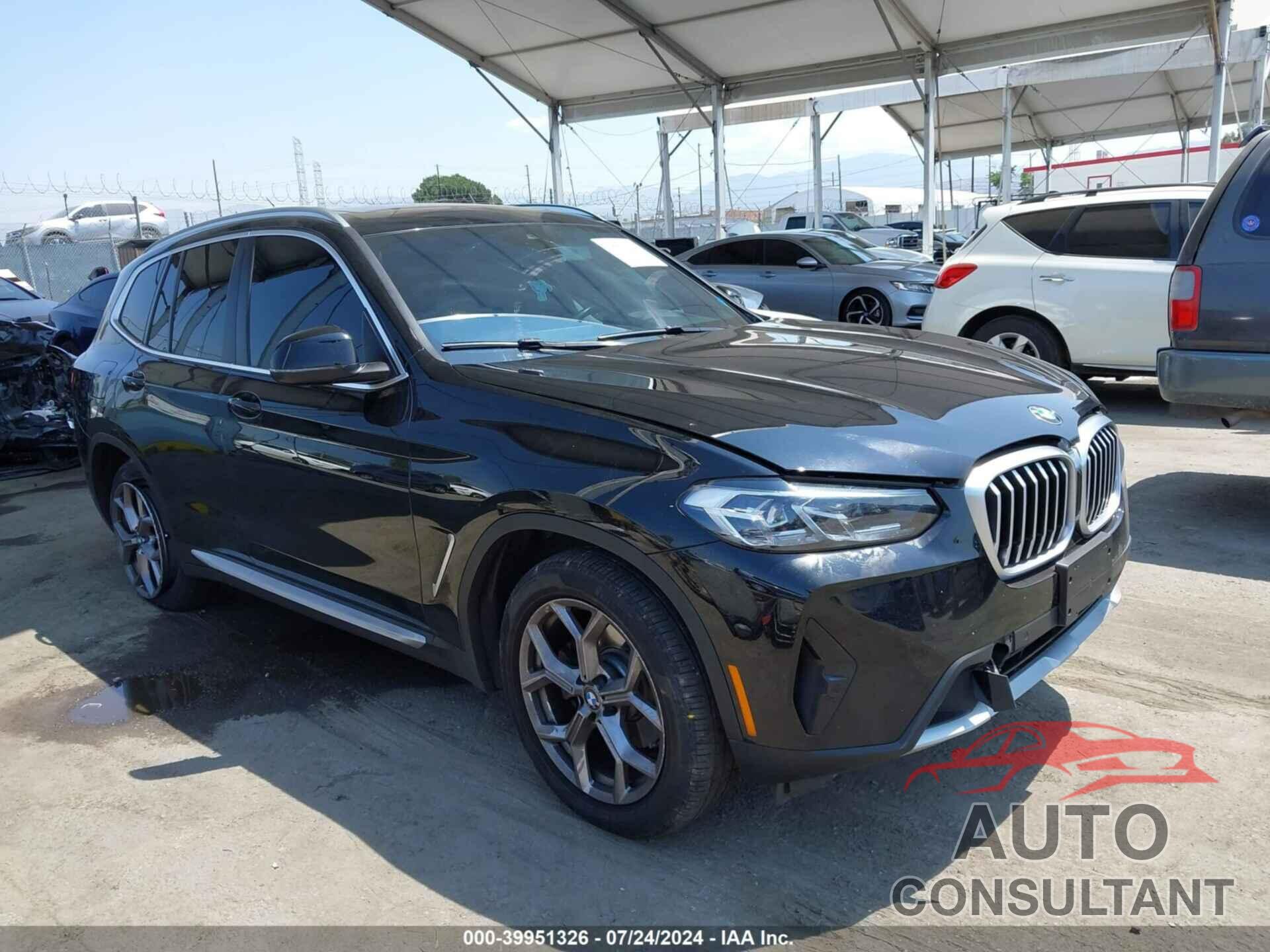 BMW X3 2022 - 5UX43DP02N9K71486